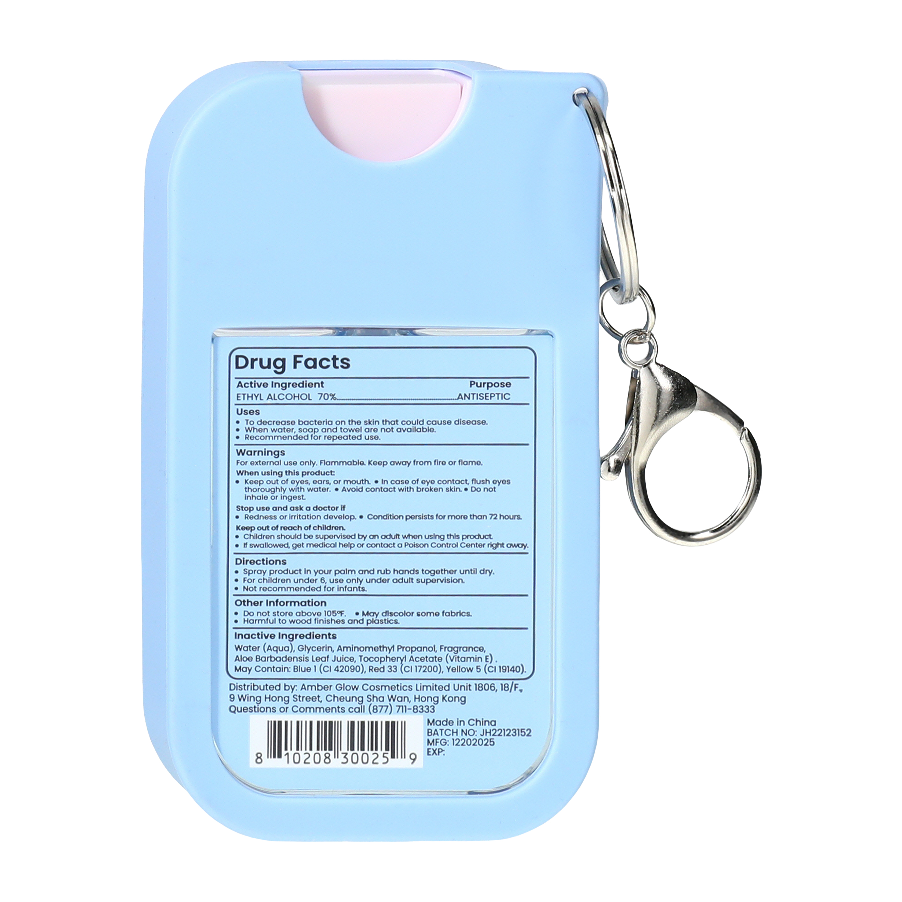 Fresh Feels Cotton Candy Clouds Hand Sanitizer Mist 1.4oz