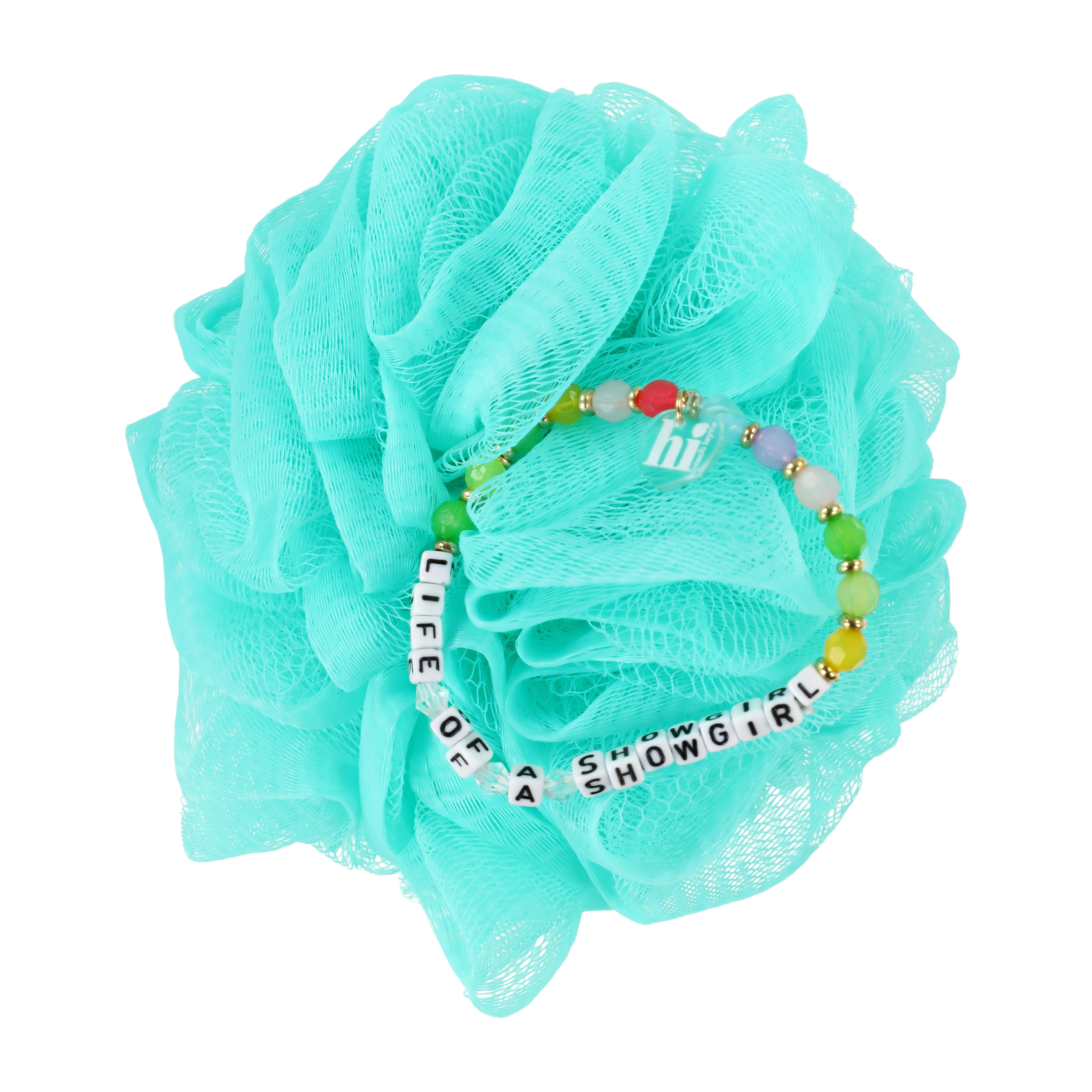 Hi Peach Layne® Loofah Bracelet Set