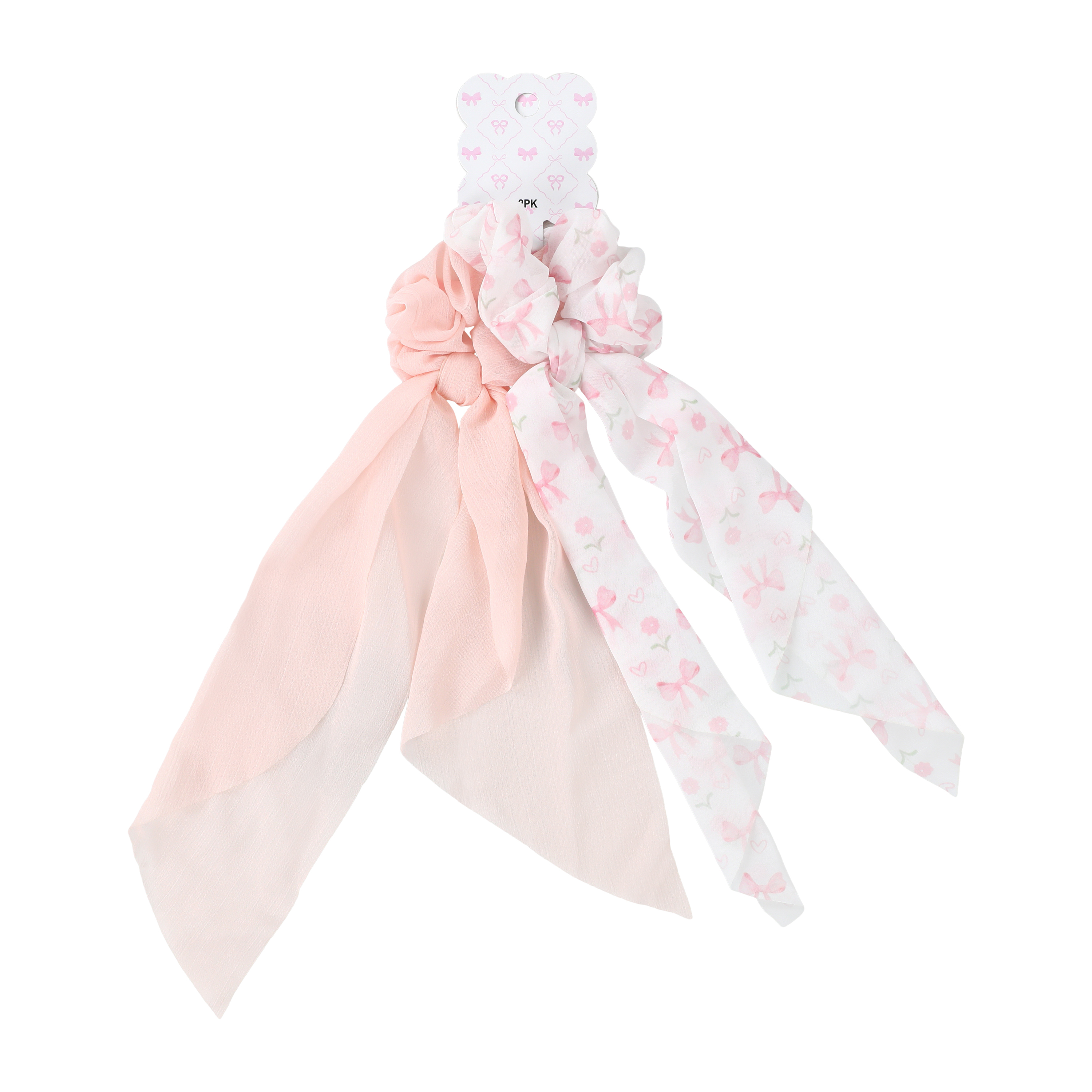 Gomas Scrunchies Chulas Paquete de 2 para tu Melena 2