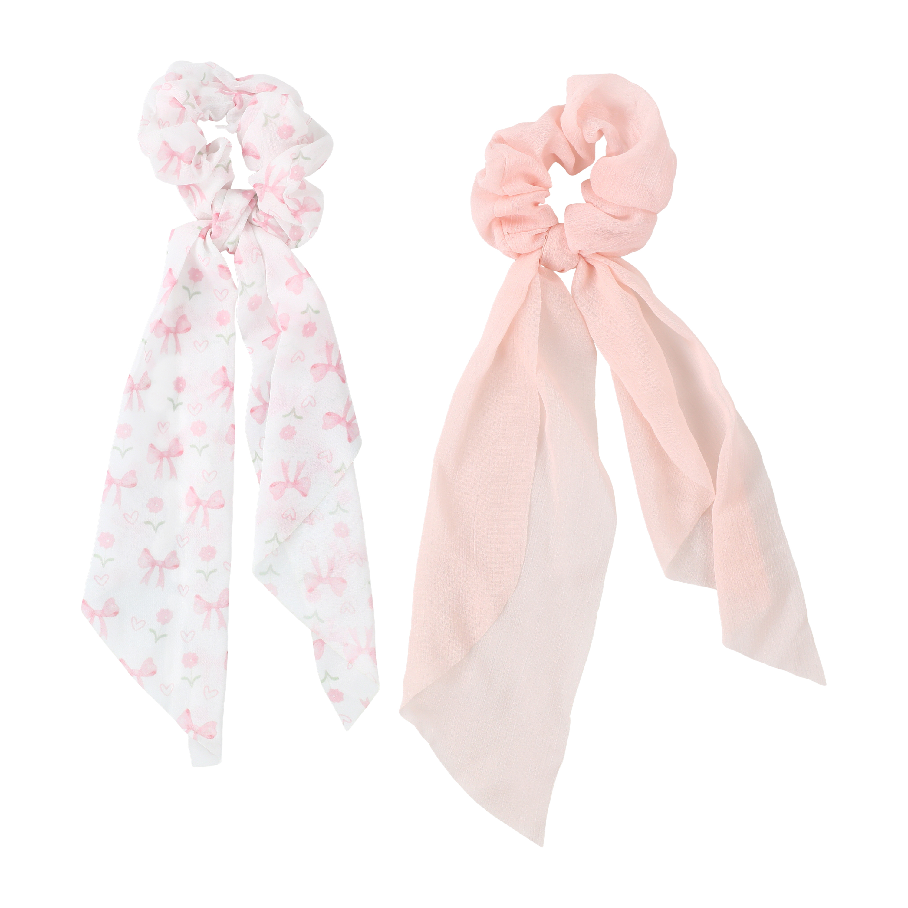 Gomas Scrunchies Chulas Paquete de 2 para tu Melena 3
