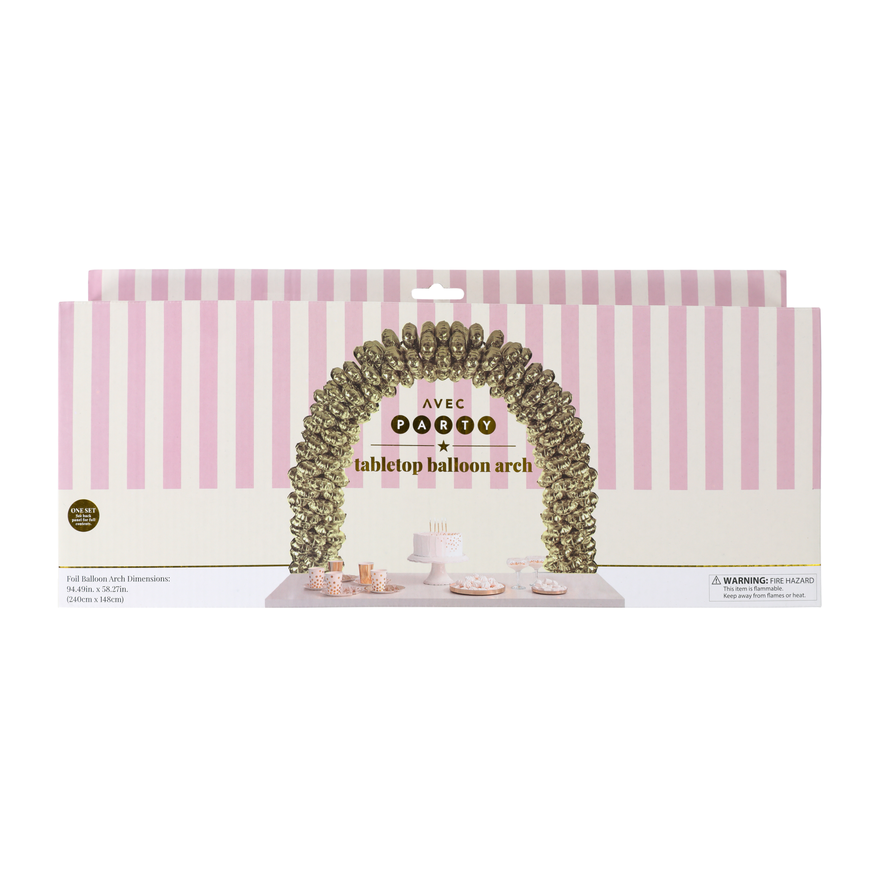Avec Party Tabletop Balloon Arch Set