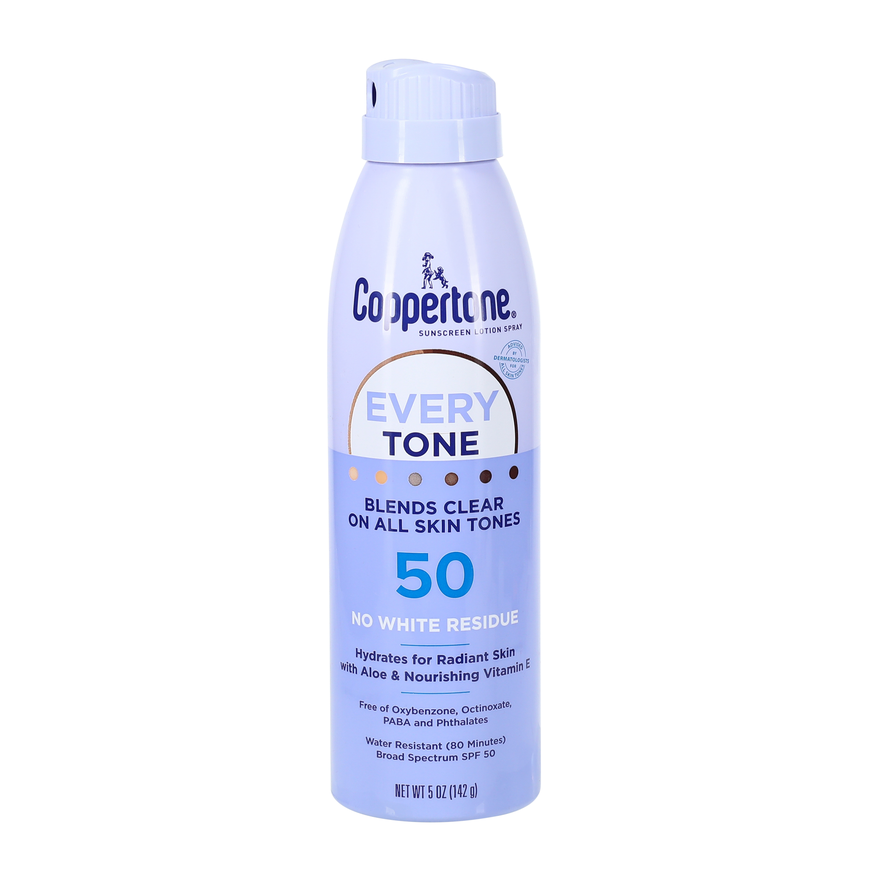 Coppertone® Every Tone SPF50 Sunscreen Lotion Spray 5oz