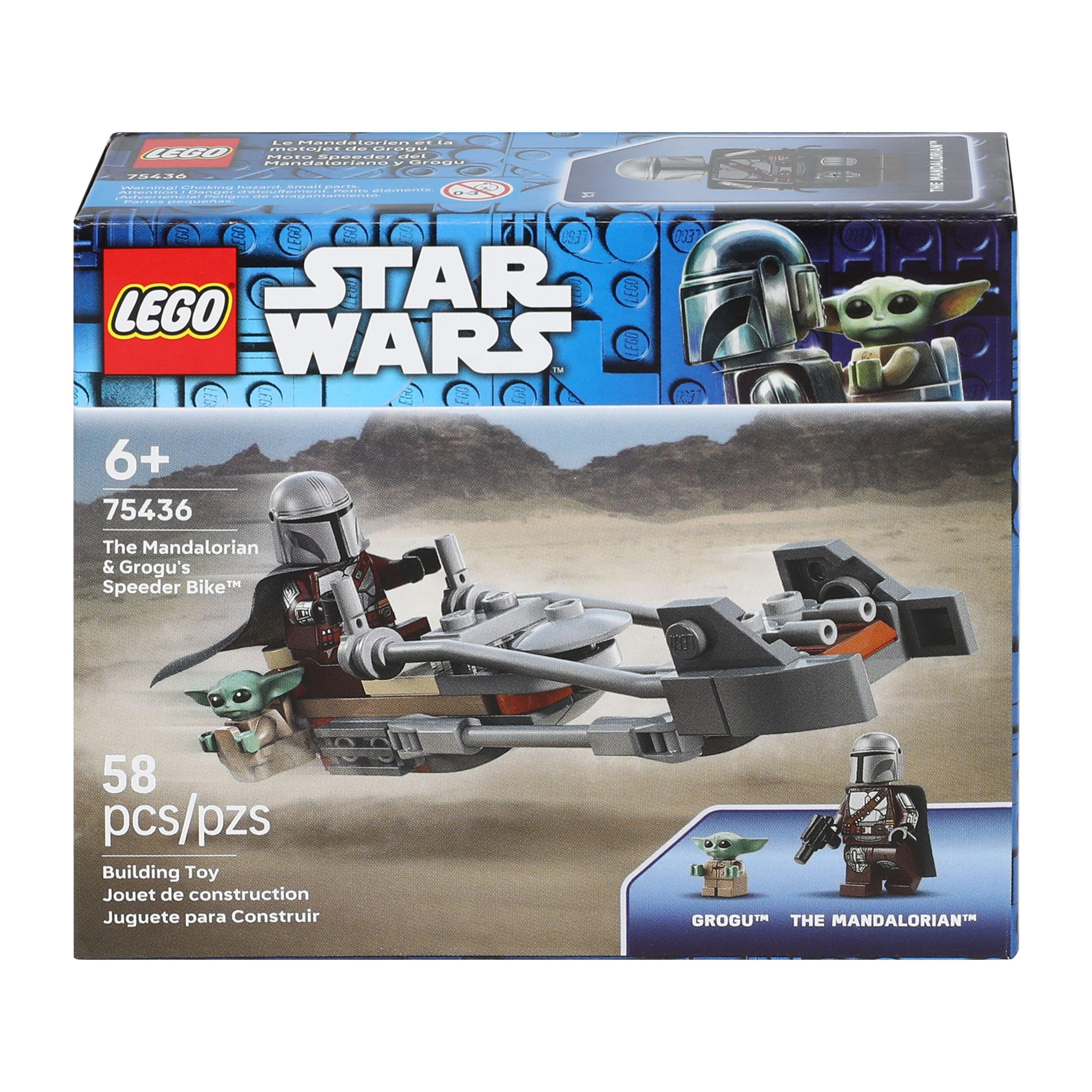 Lego® Star Wars™ The Mandalorian Speeder Bike Building Toy