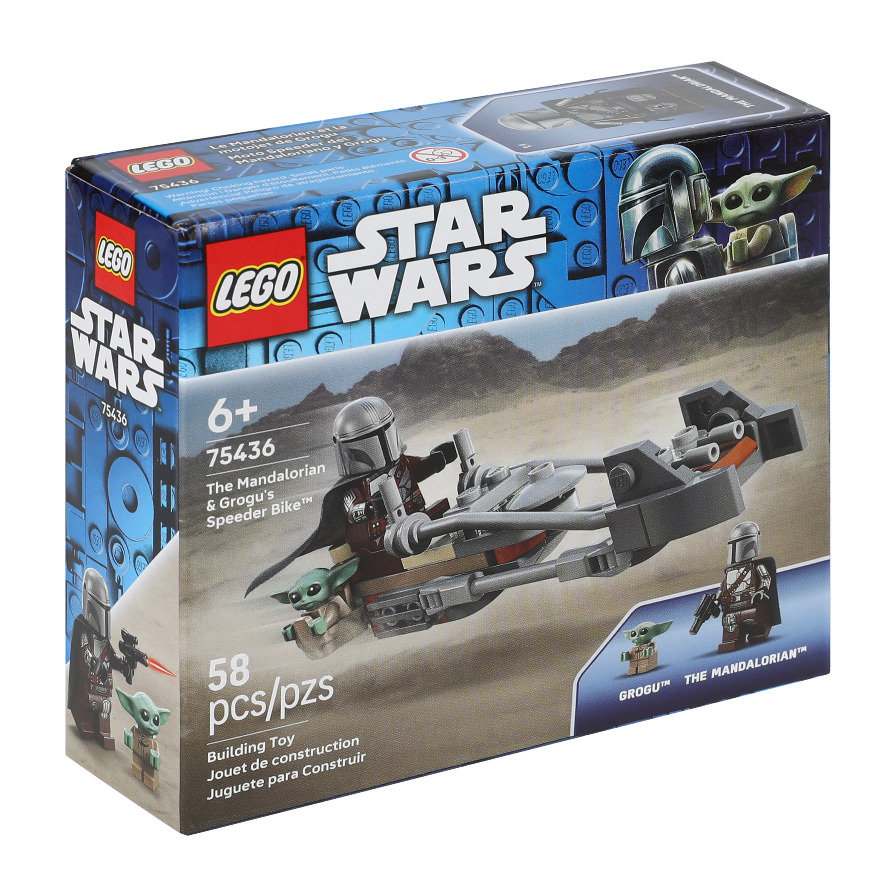 Lego® Star Wars™ The Mandalorian Speeder Bike Building Toy