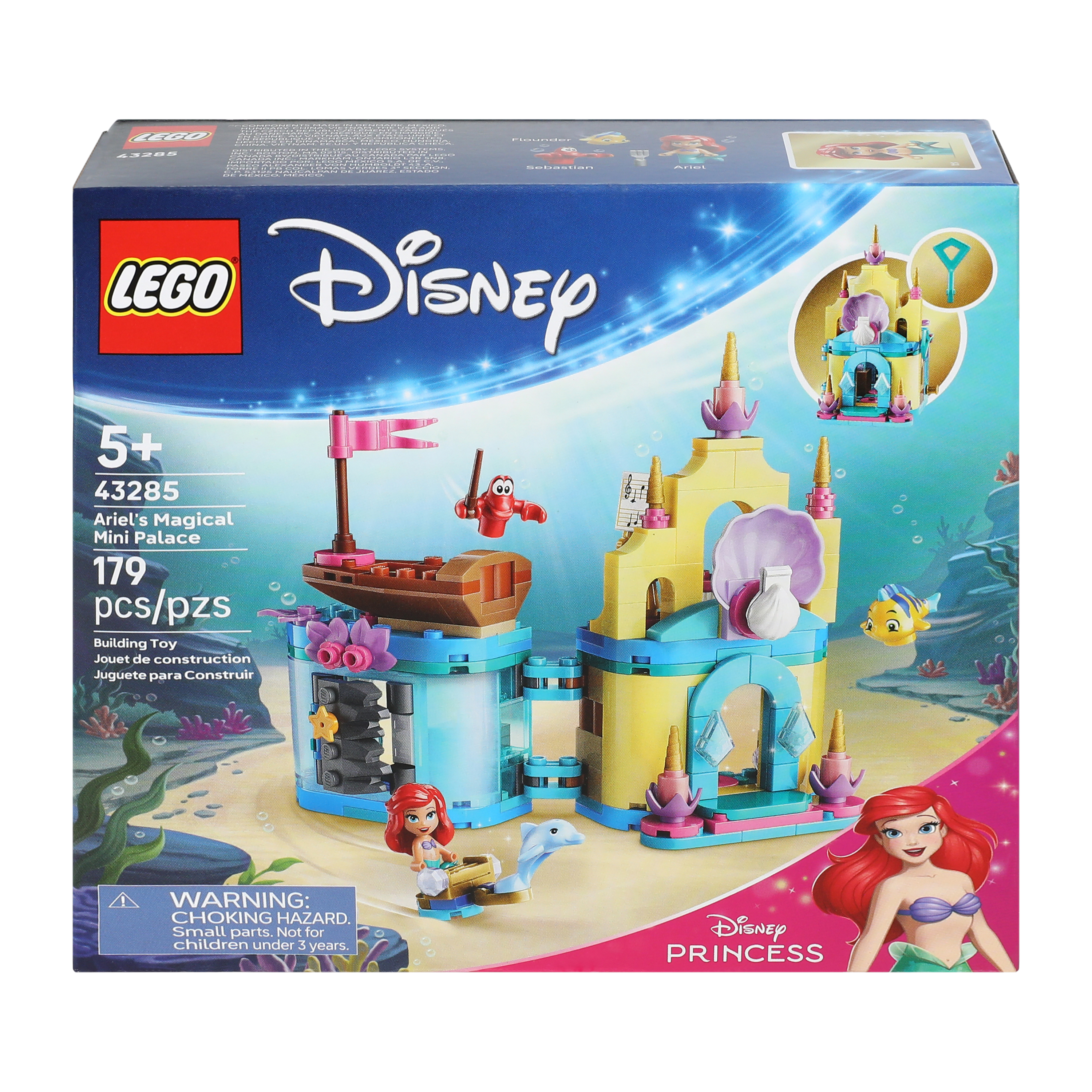 Lego Disney Princess Ariel's Magical Mini Palace Building Toy