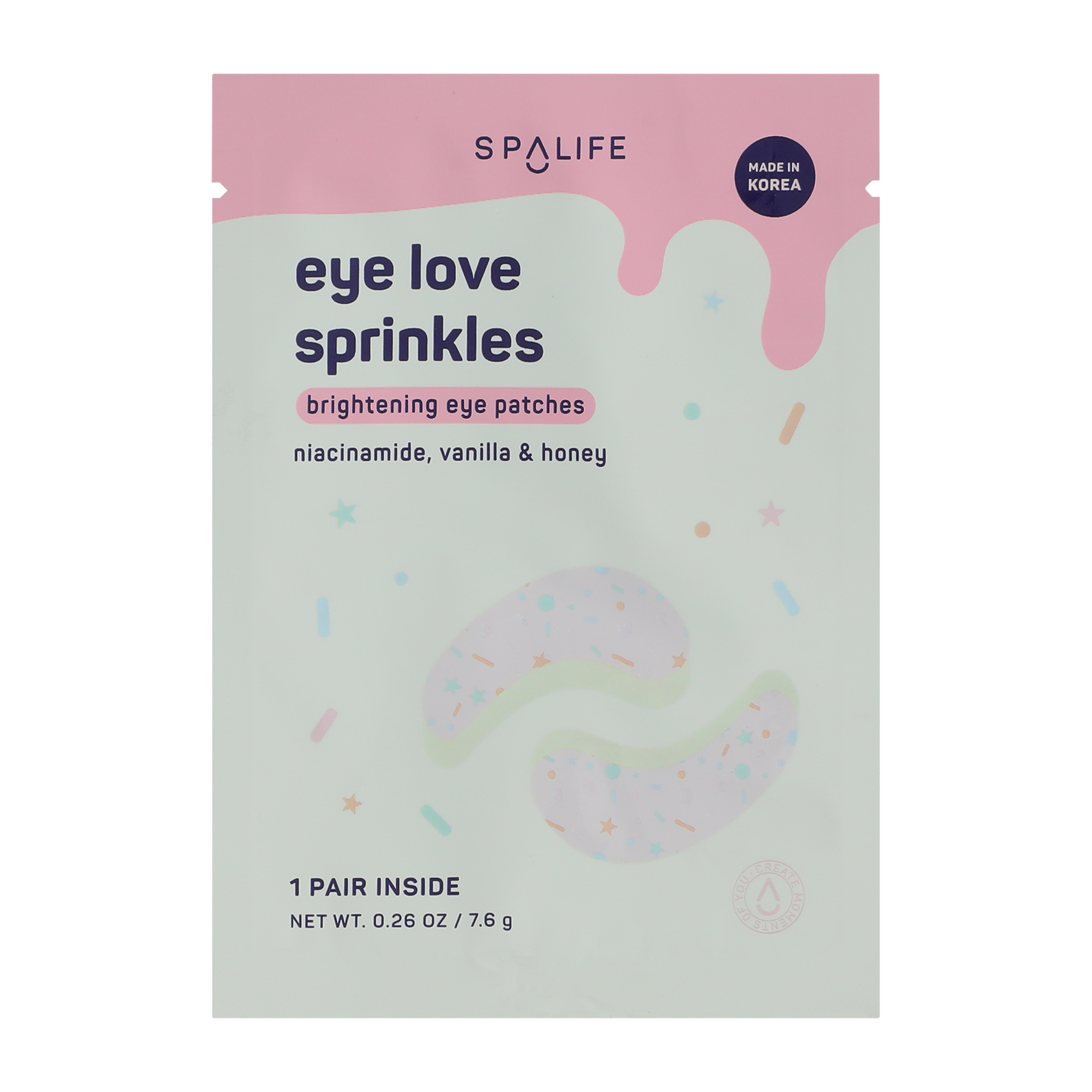 Spalife Eye Love Sprinkles Eye Patches 1-Pair 0.2oz