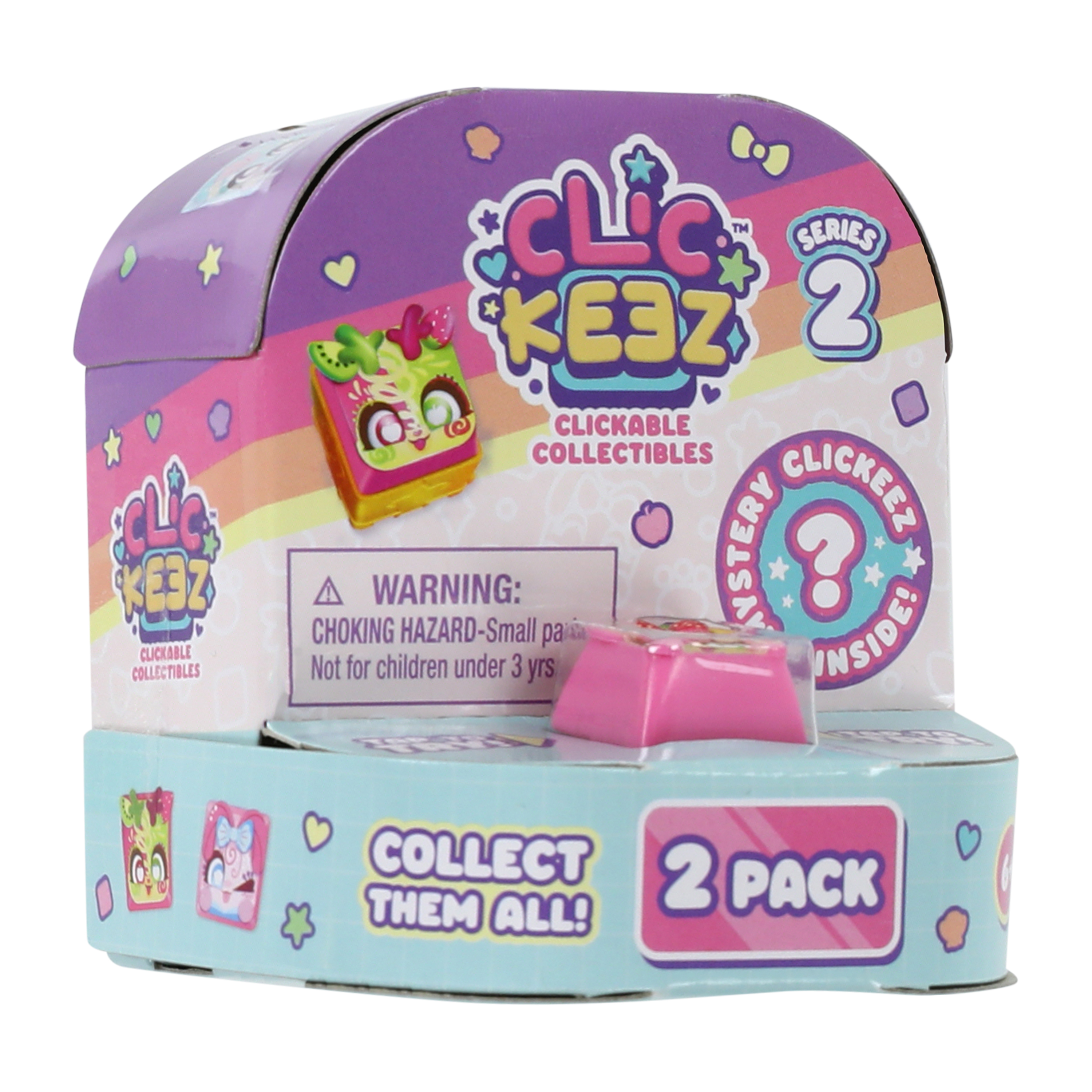 Clickeez™ Clickable Collectibles 2-Pack (Styles May Vary)