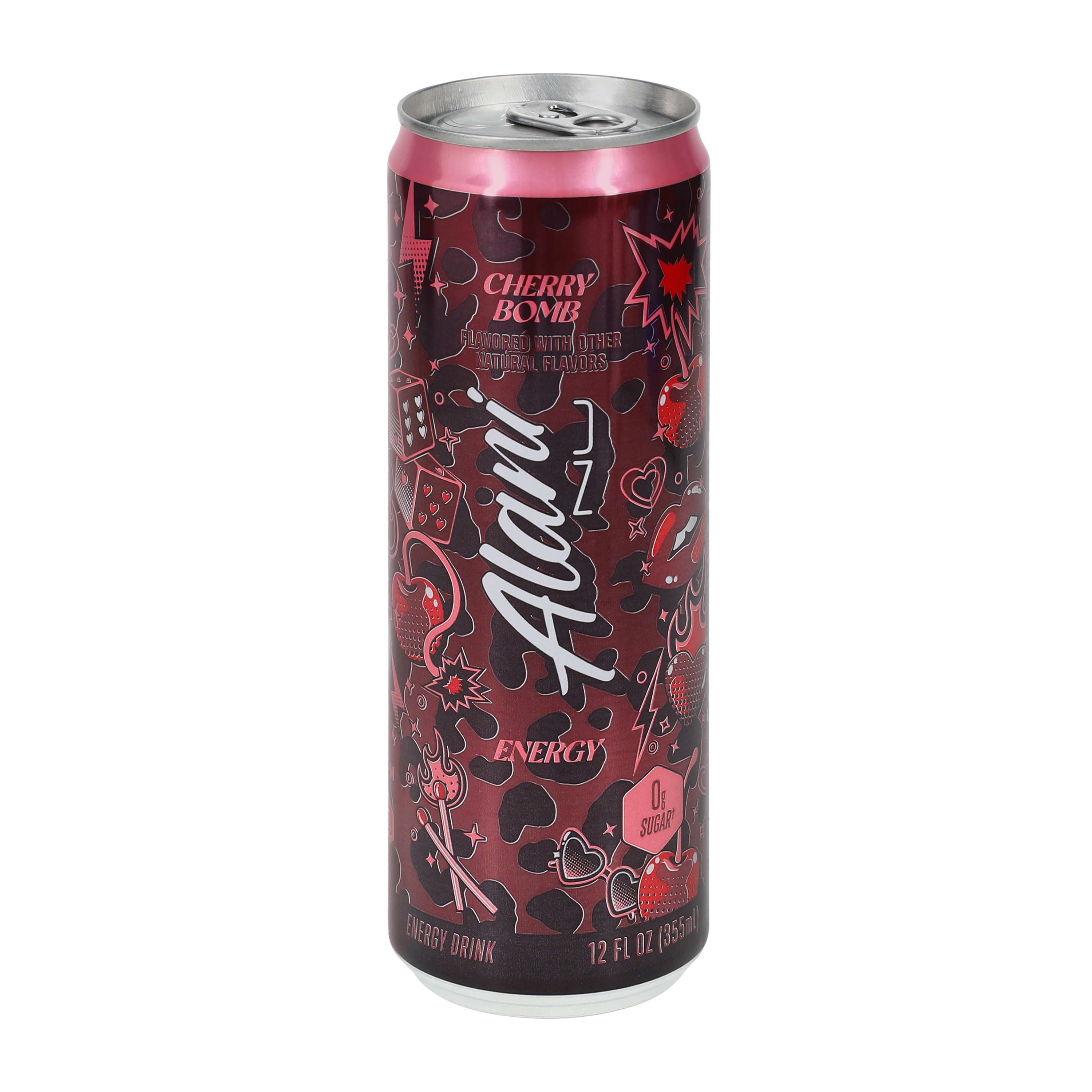 Alani Nu Cherry Bomb Energy Drink 12oz