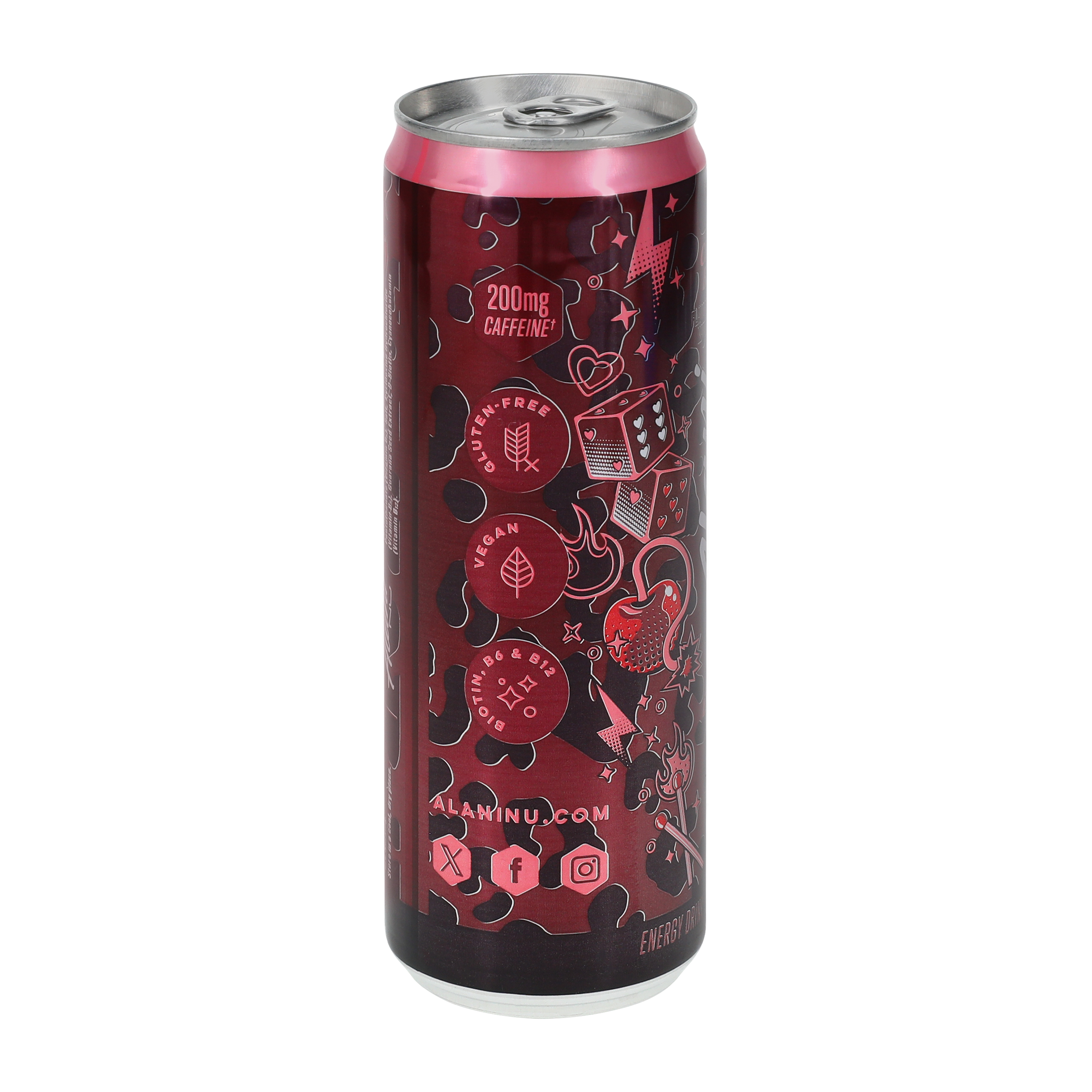 Alani Nu Cherry Bomb Energy Drink 12oz
