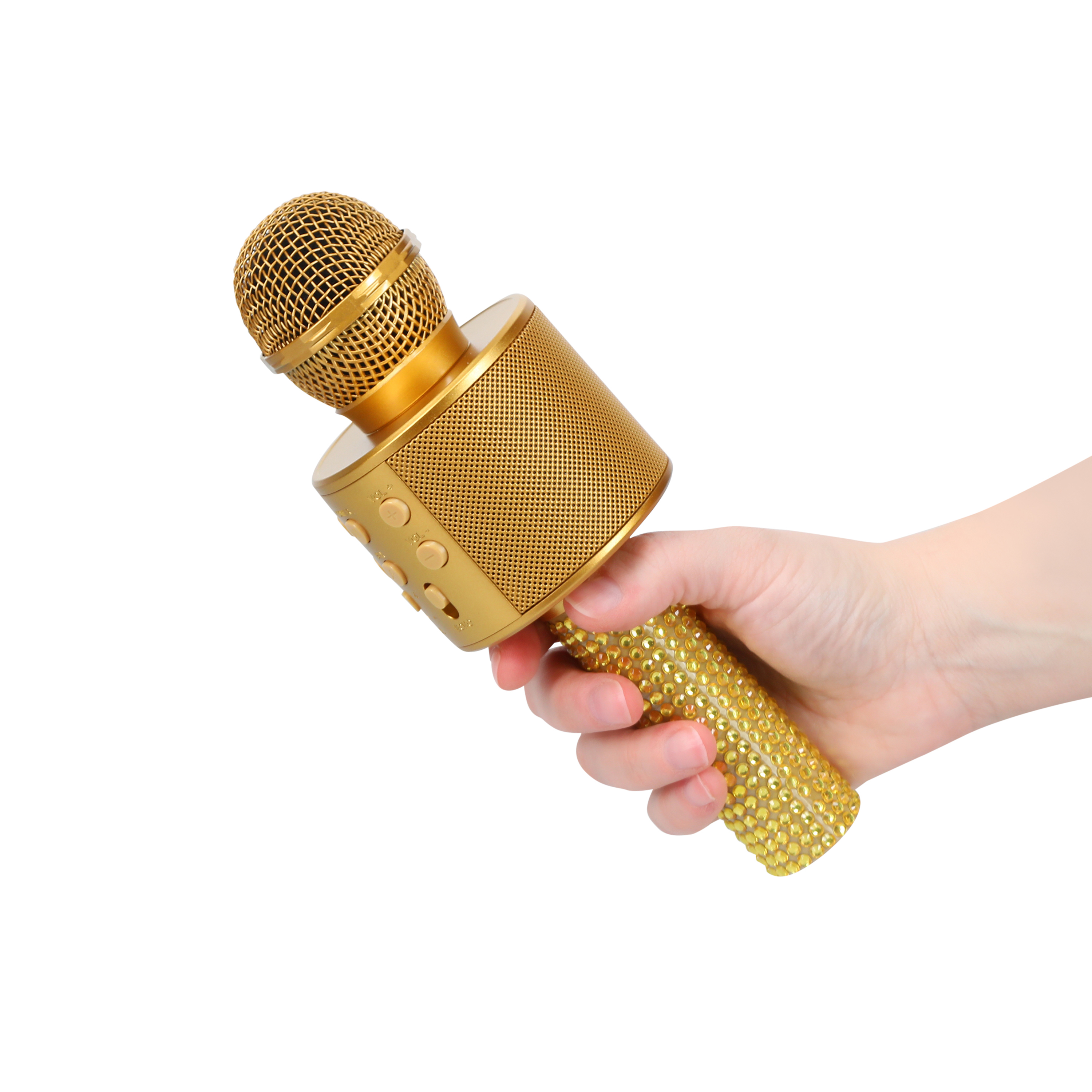 Gold Karaoke Machine