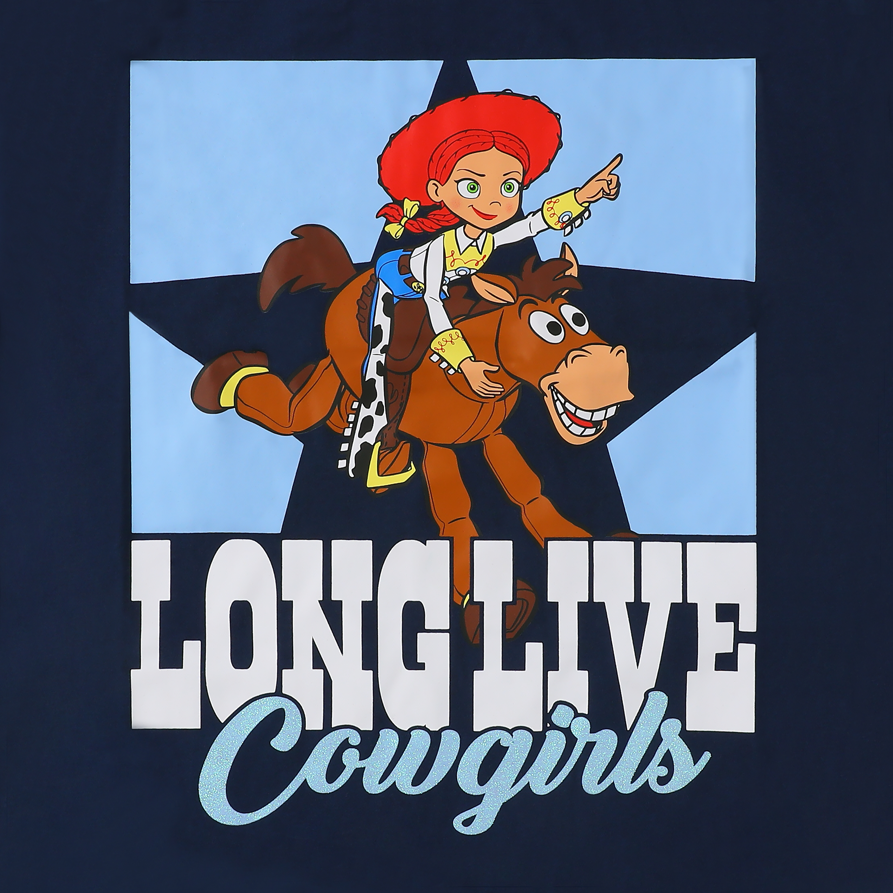 Disney PIXAR Toy Story Jessie Long Live Cowgirls Graphic Tee