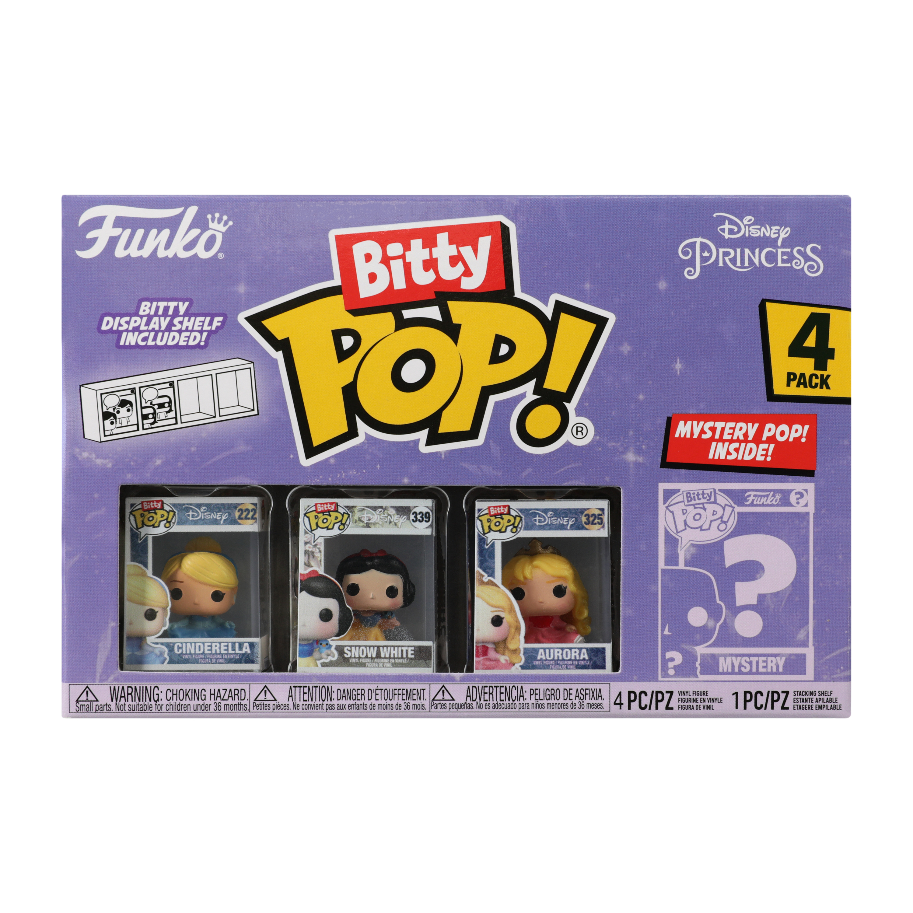 Funko® Bitty Pop!® Disney Vinyl Figures 4-Pack
