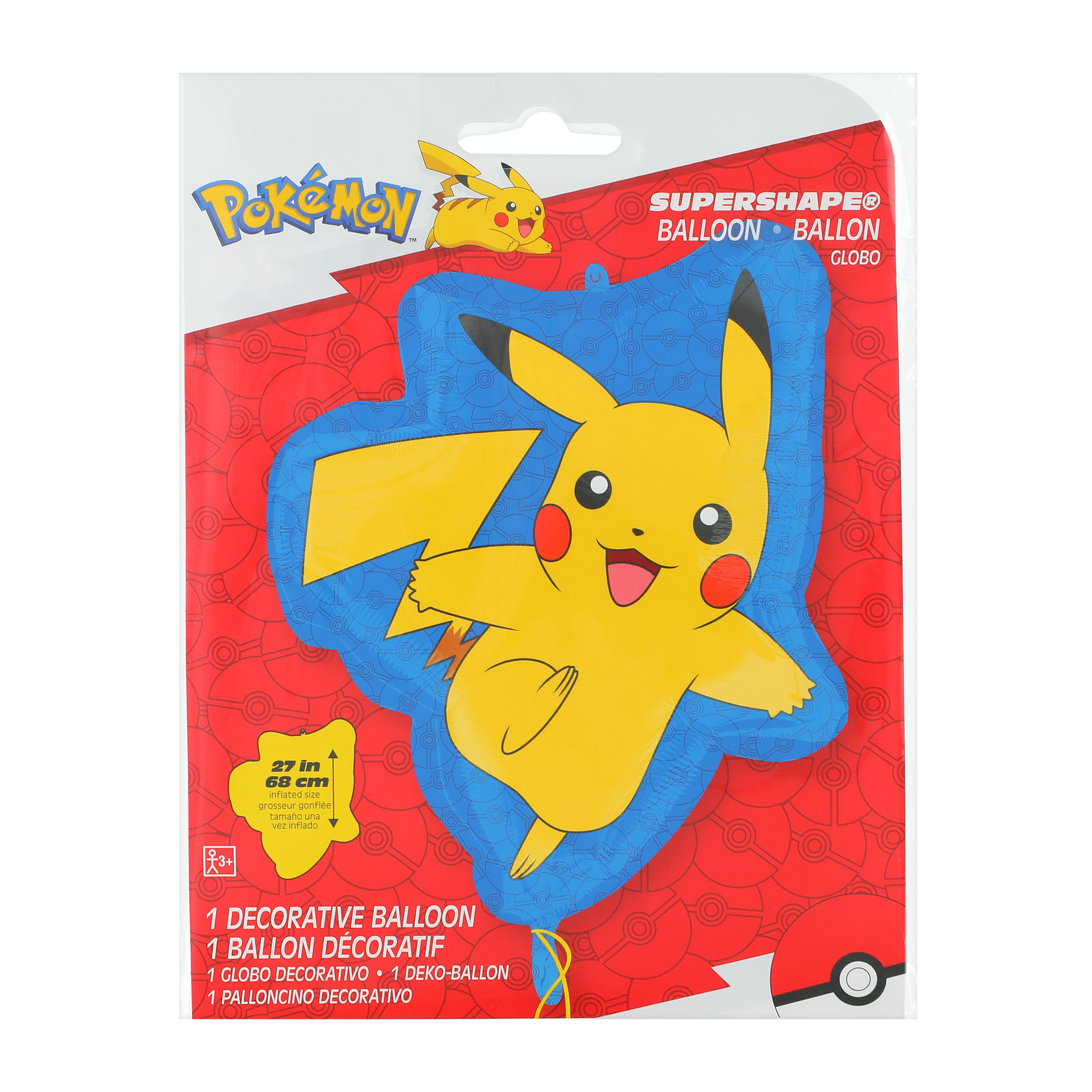 INFLATED Pokémon™ Supershape® Decorative Balloon 27in