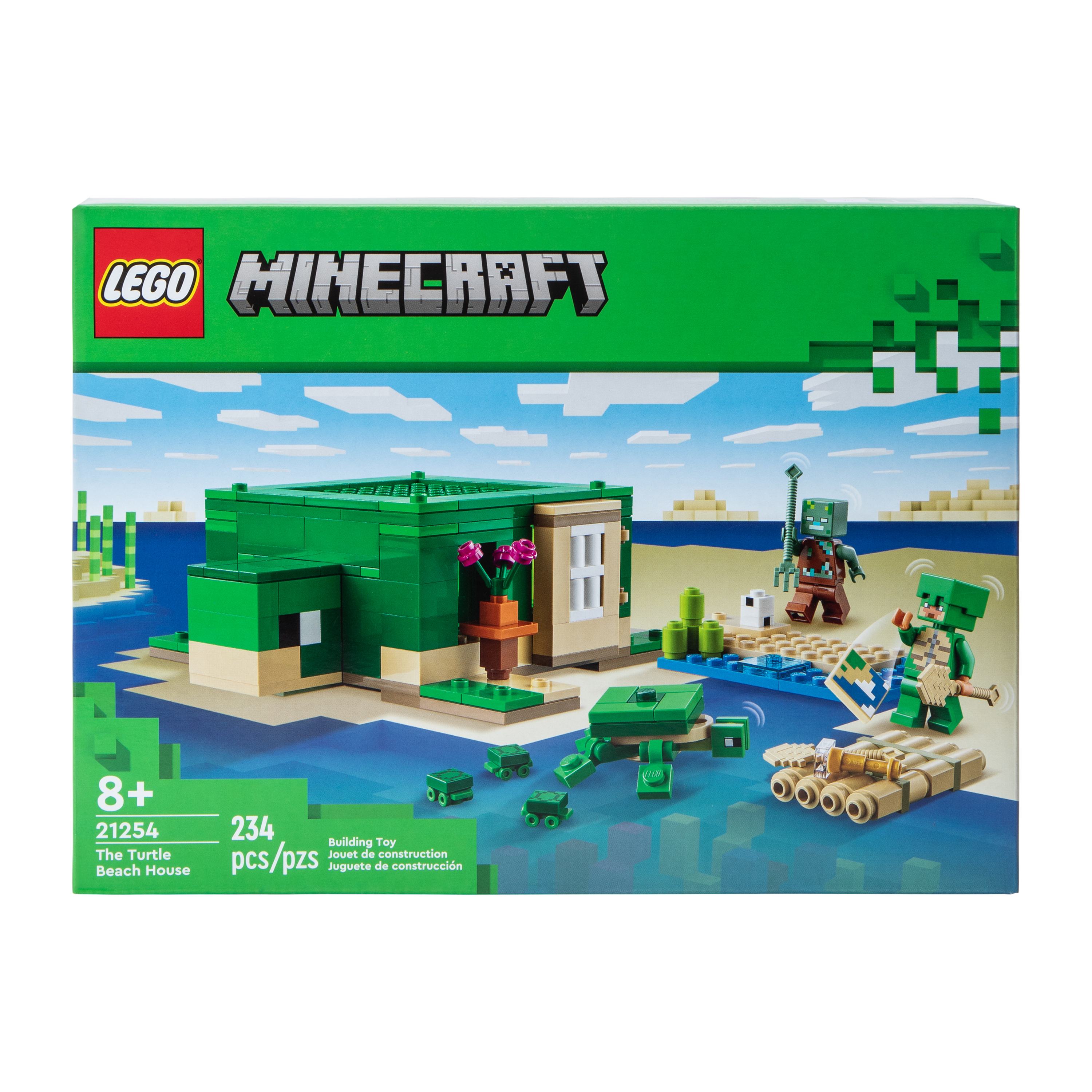 Lego® Minecraft The Turtle Beach House Building Toy