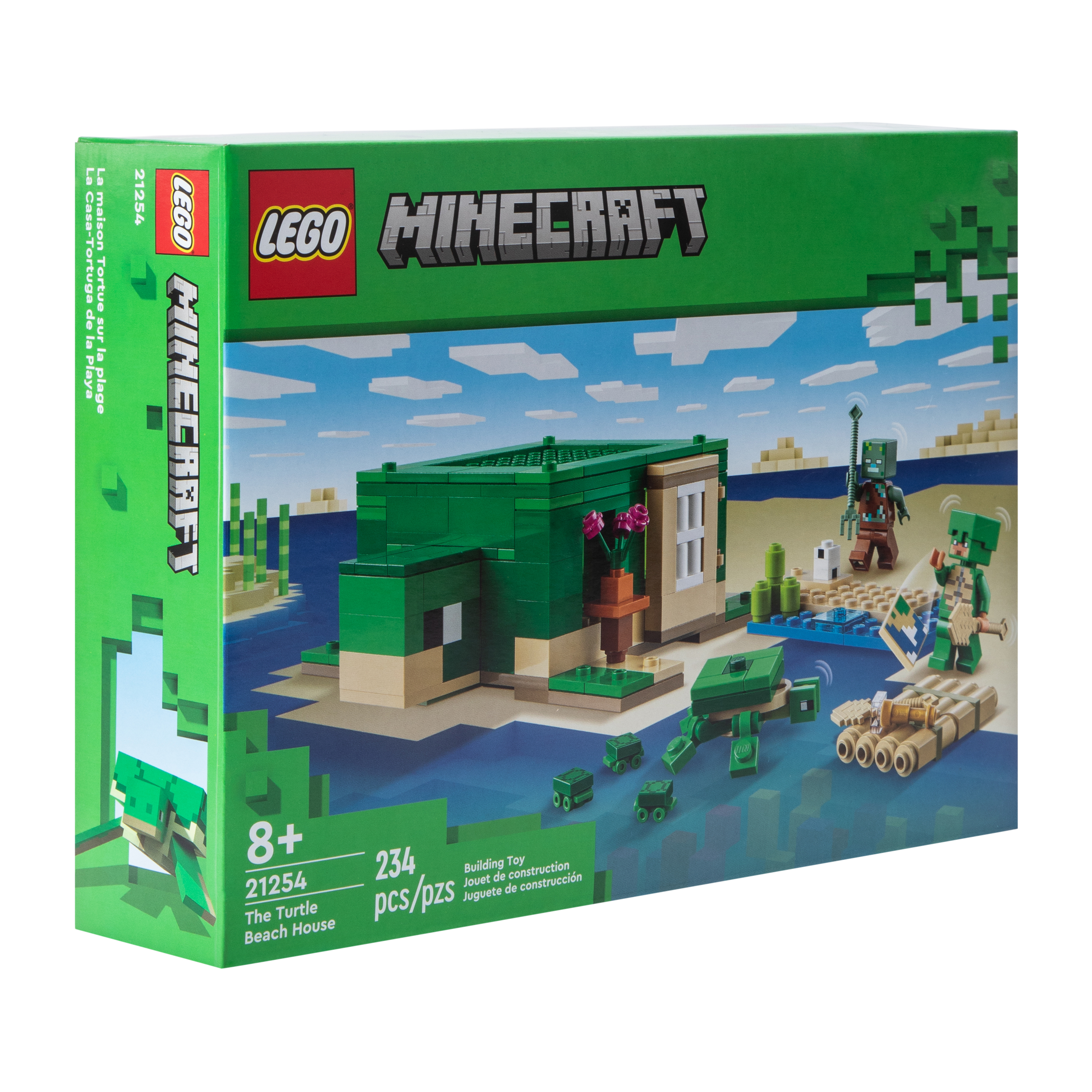 Lego® Minecraft The Turtle Beach House Building Toy
