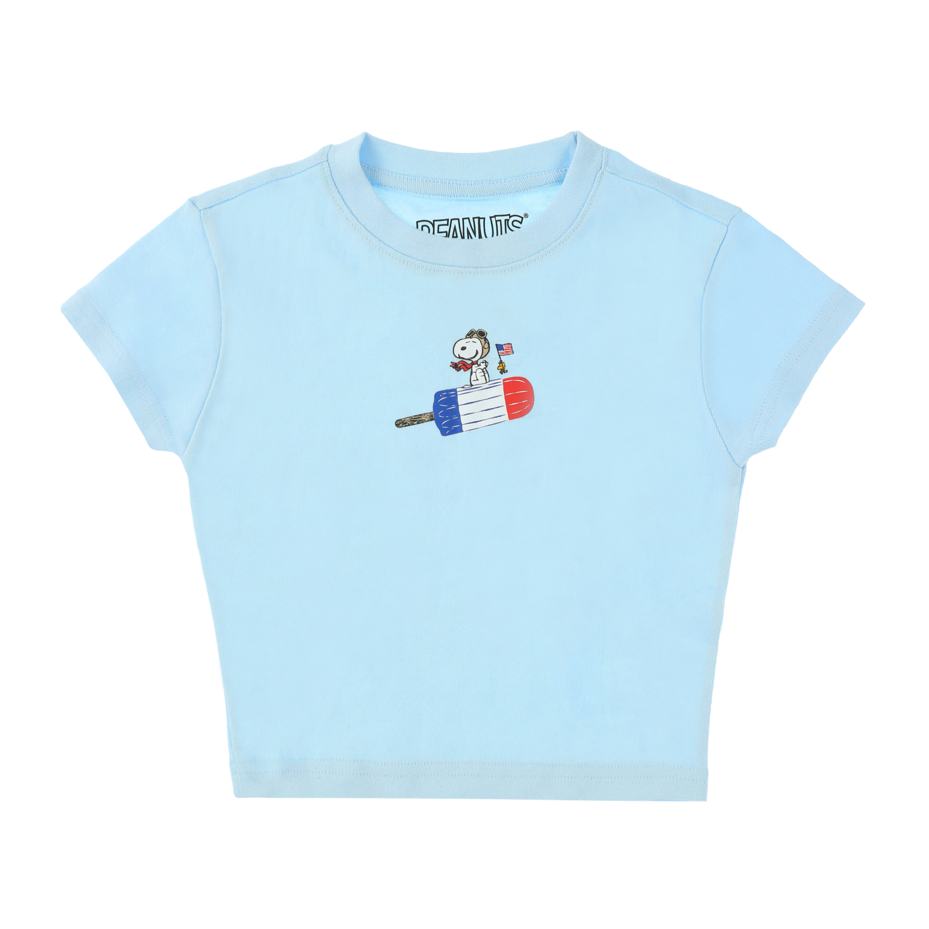 Juniors Peanuts® Americana Snoopy Graphic Tee