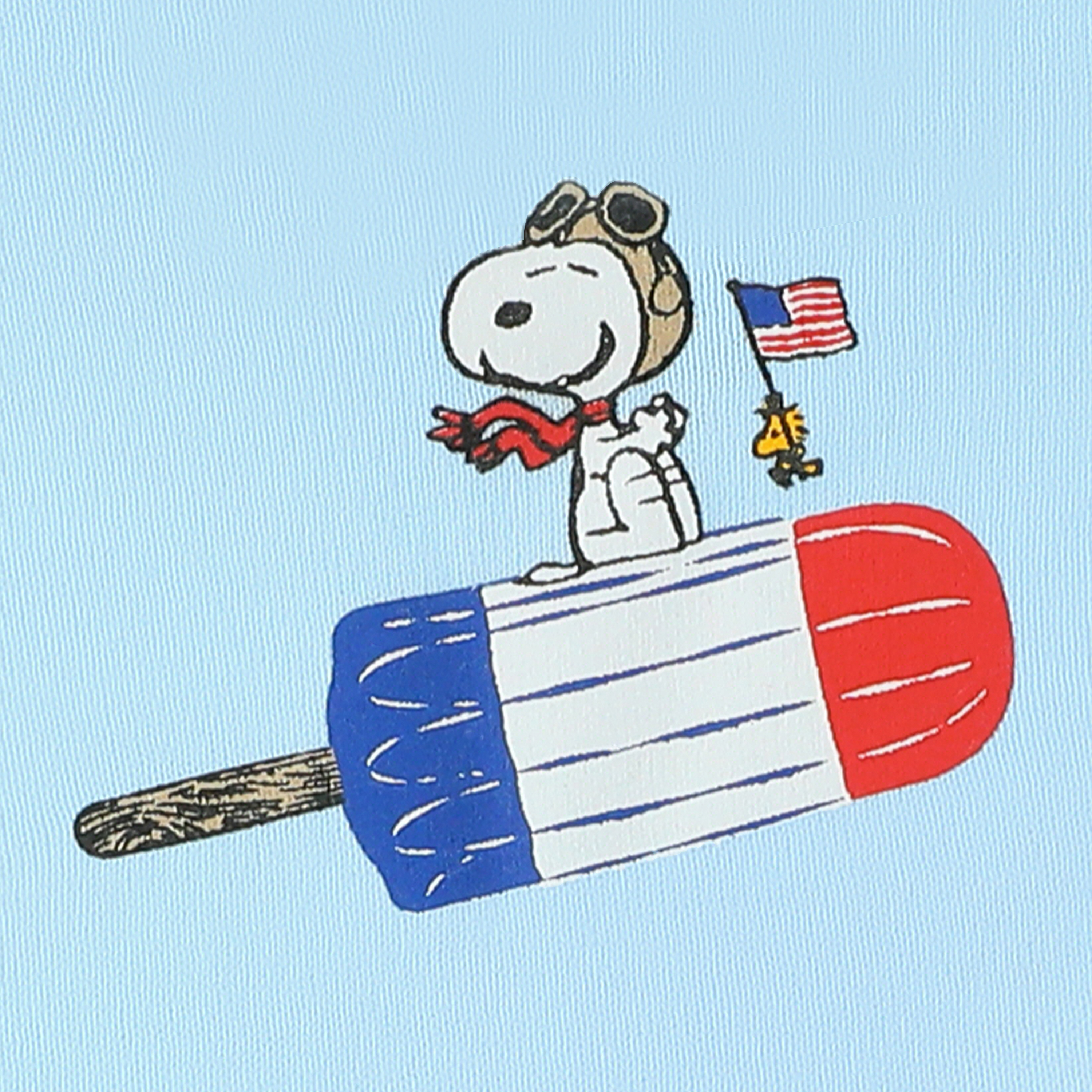 Juniors Peanuts® Americana Snoopy Graphic Tee