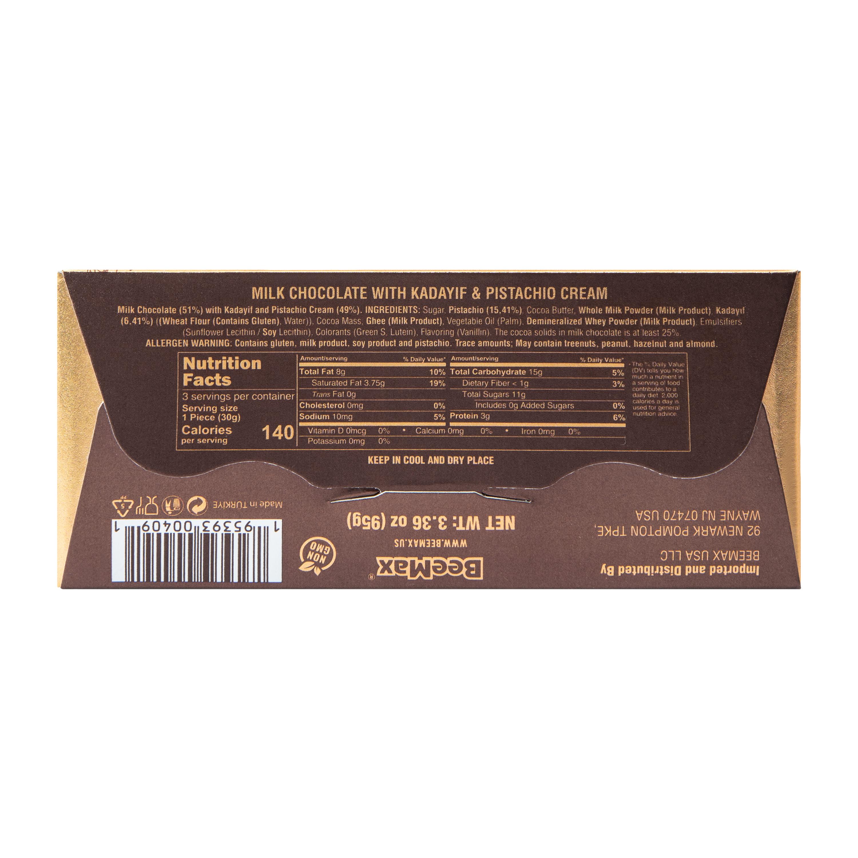 BeeMax® Dubai Style Chocolate