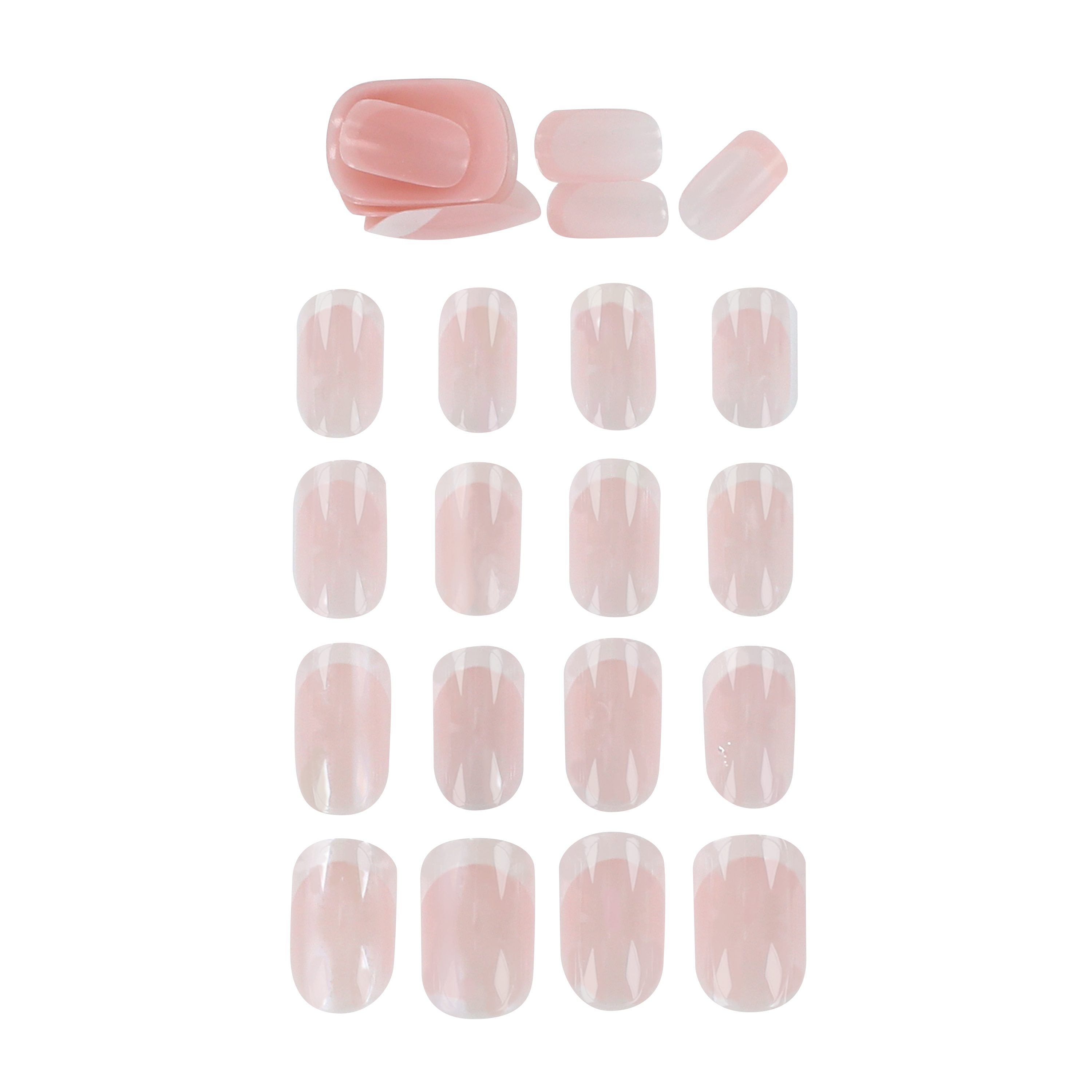 L.A. Girl Oh… So Shiny Mirror, Mirror Artificial Nails 26-Pack