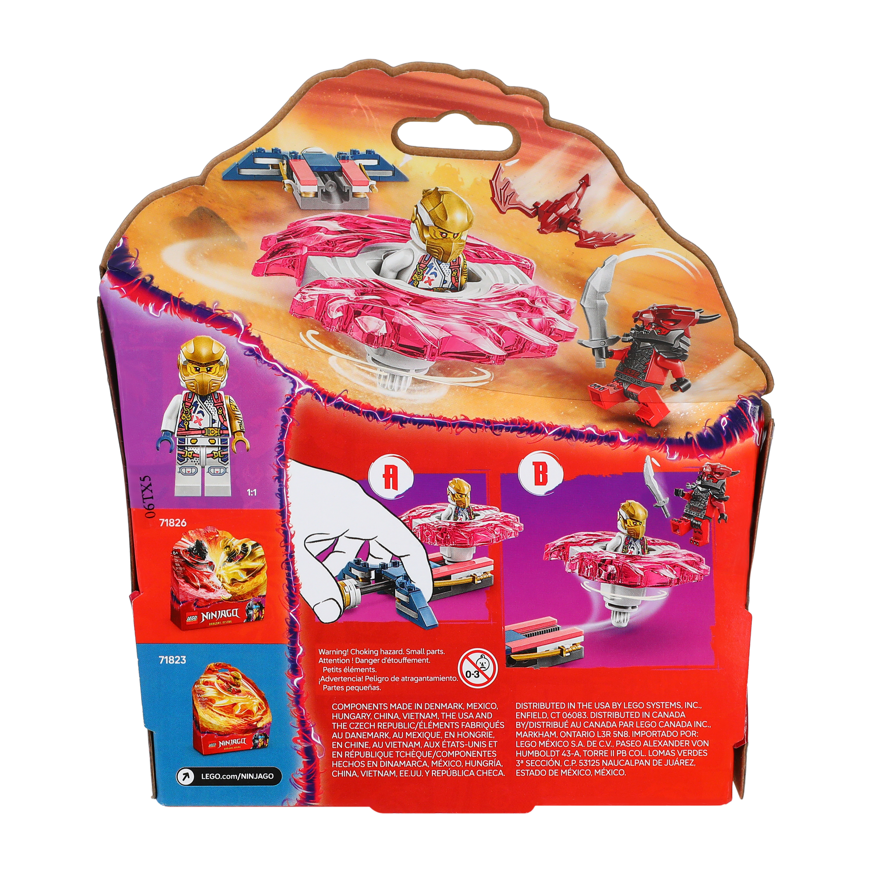 Lego® Ninjago Dragons Rising Sora's Dragon Spinjitsu Spinner Building Toy Set