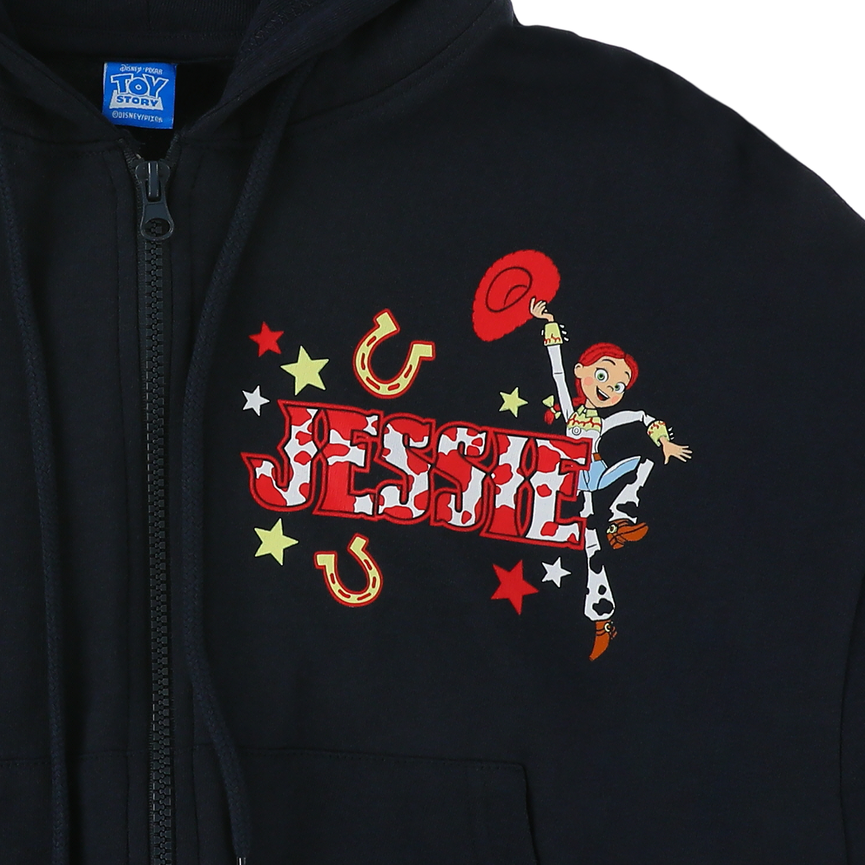 Juniors Disney PIXAR Toy Story Jessie Zip Up Graphic Hoodie