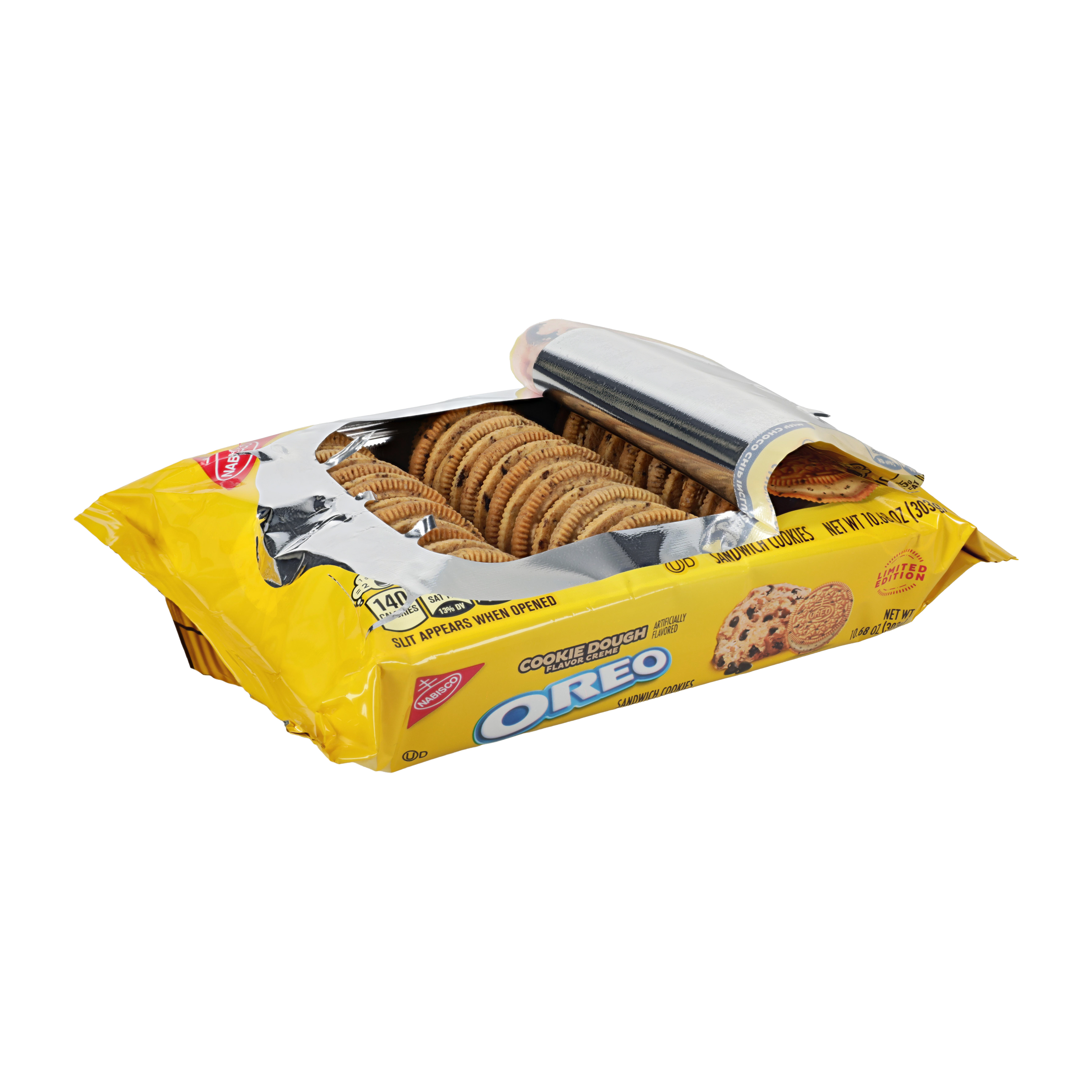 Oreo Limited Edition Cookie Dough Flavored Sandwich Cookies 10.68oz