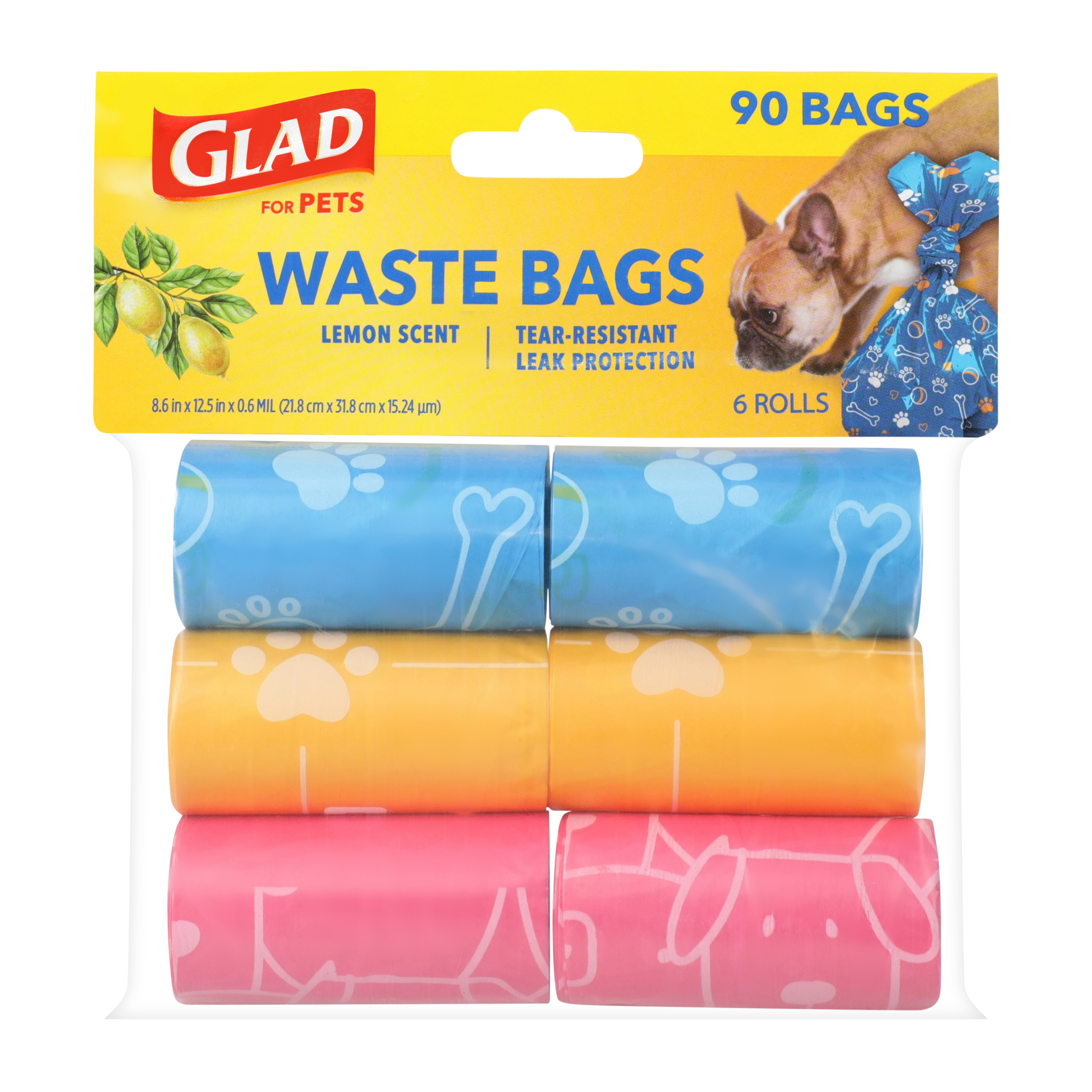 Glad™ For Pets Scented Waste Bags 90-Count