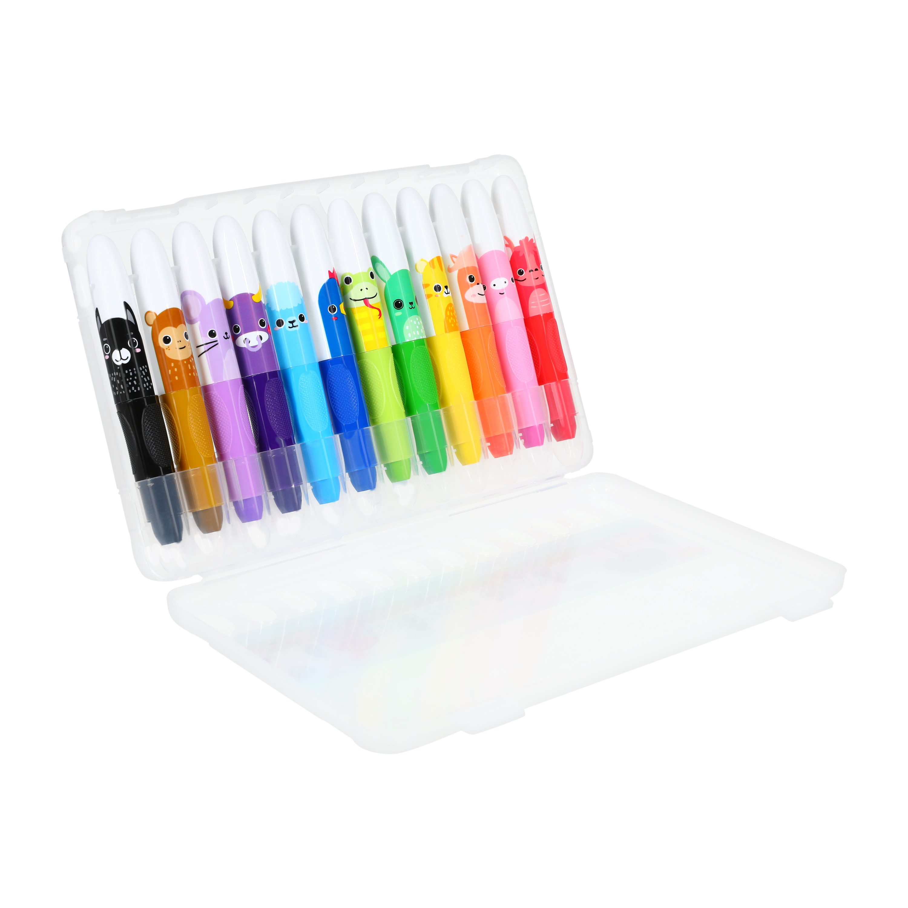 The Supply Line® Critter Crayons 12-Count