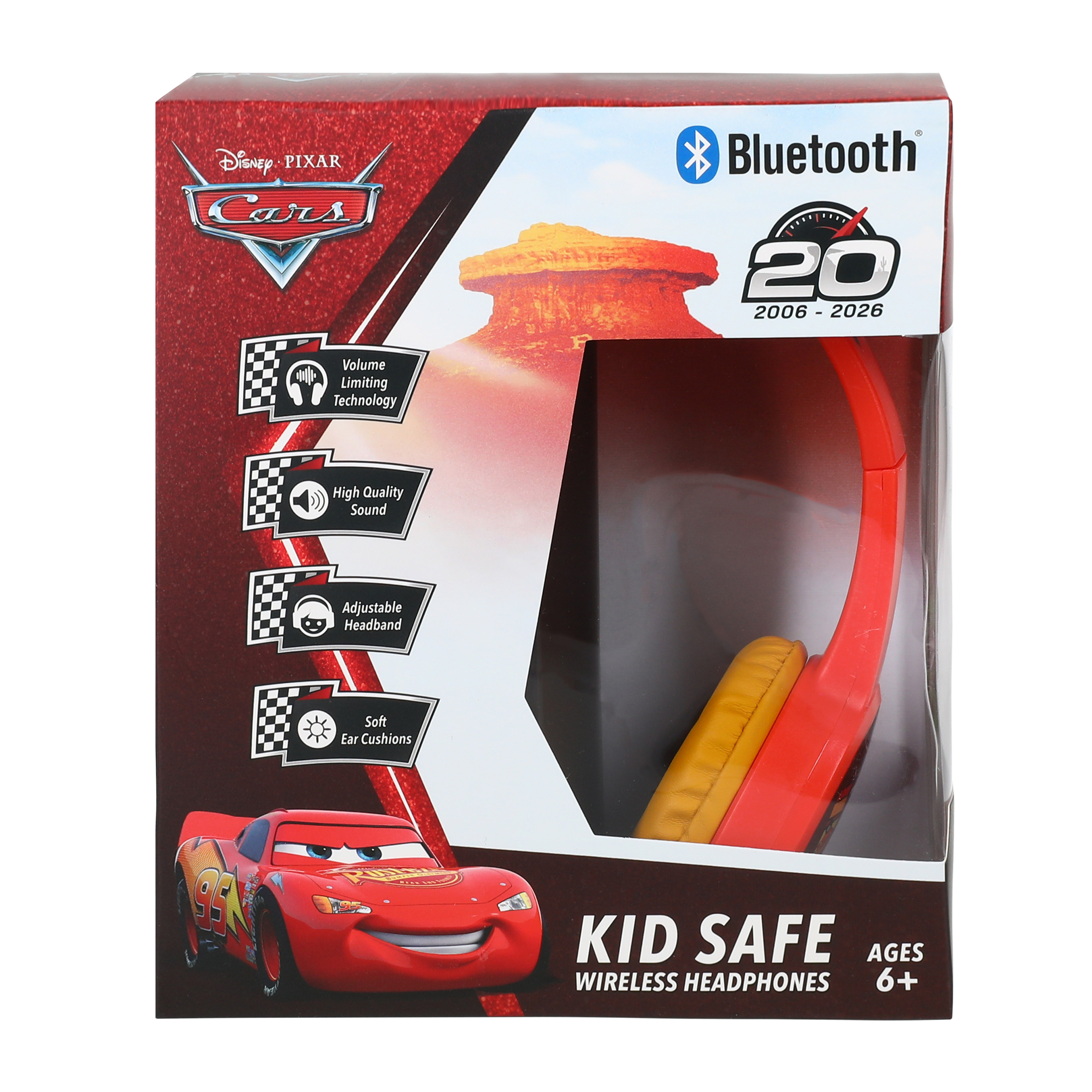 Disney PIXAR Cars Kids Safe Headphones