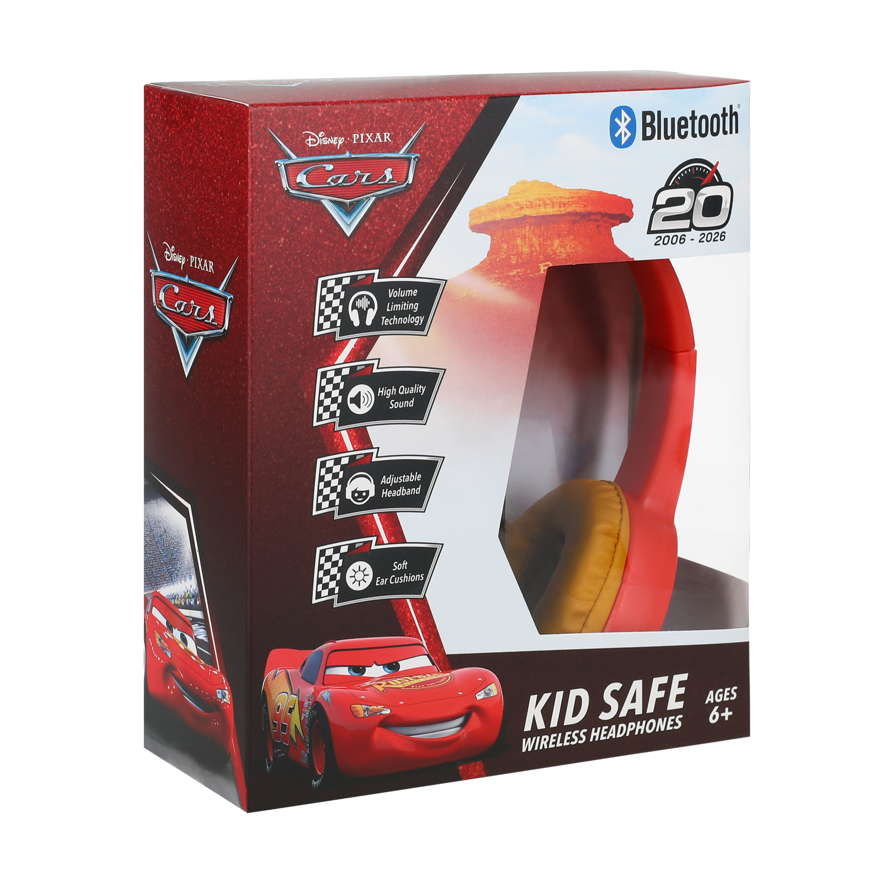 Disney PIXAR Cars Kids Safe Headphones