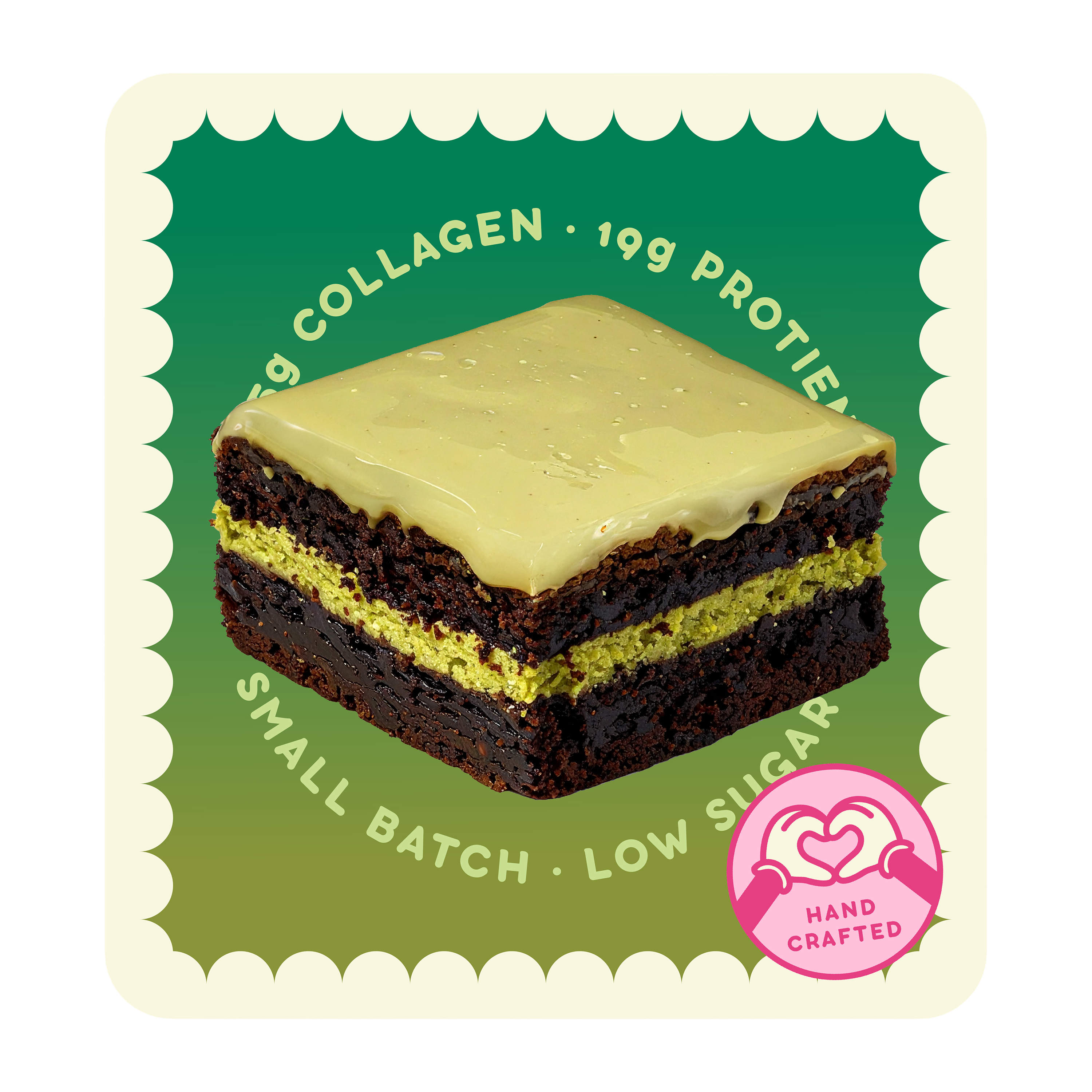 Prime Bites® Dubai Chocolate Protein Brownie 2.2oz