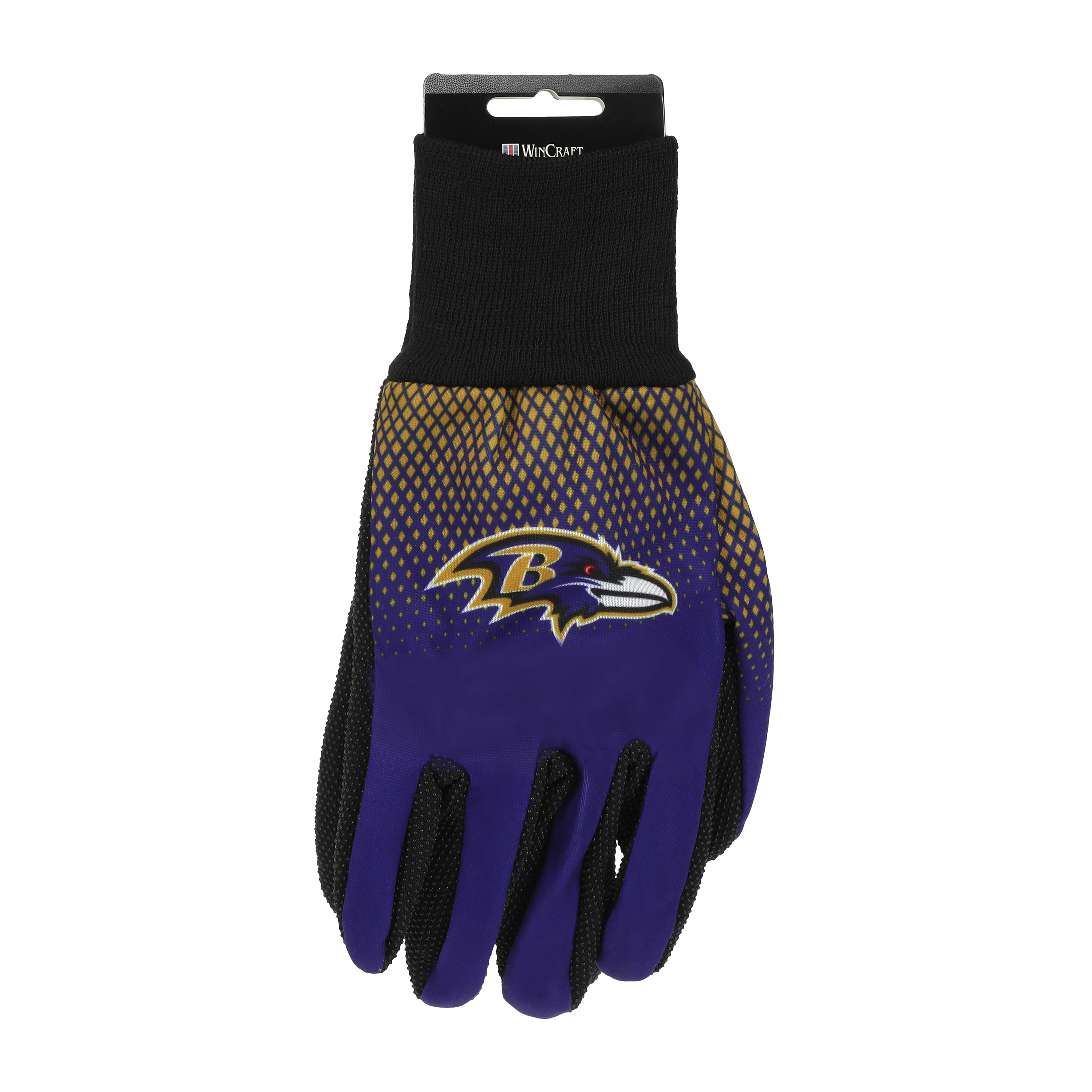 NFL Baltiore Ravens Logo Gloves