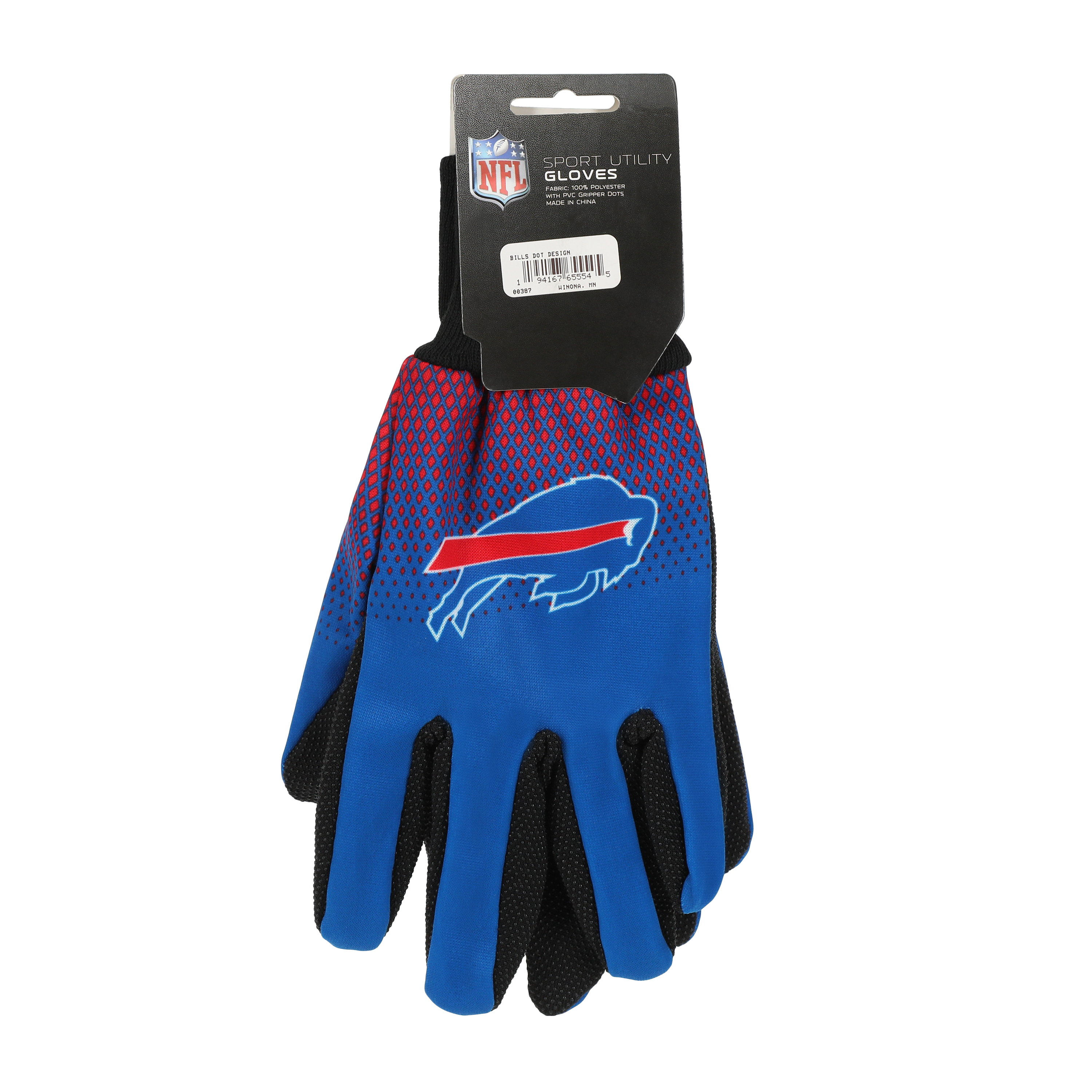 NFL Buffalo Bills Logo Gloves