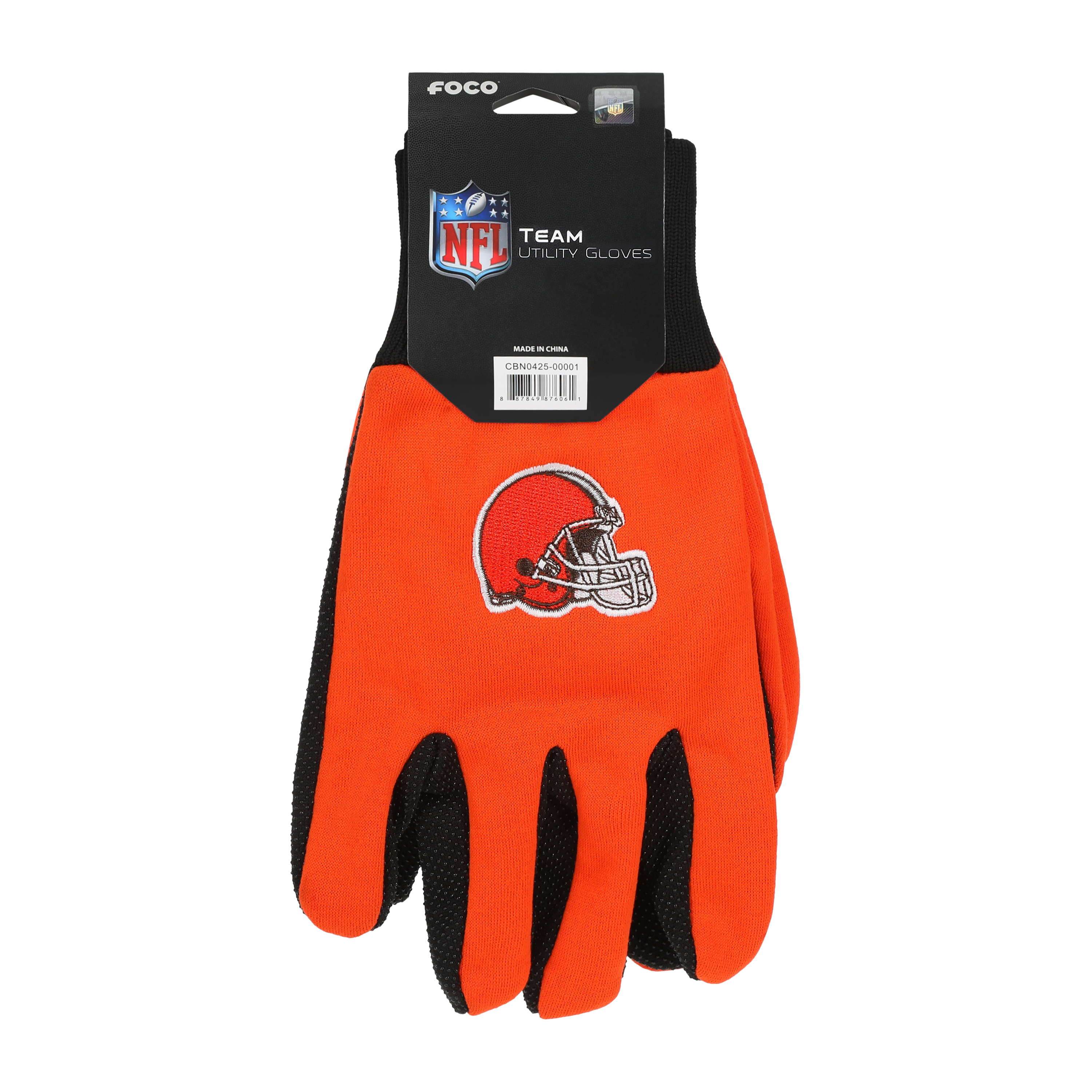NFL Cleveland Browns Logo Gloves