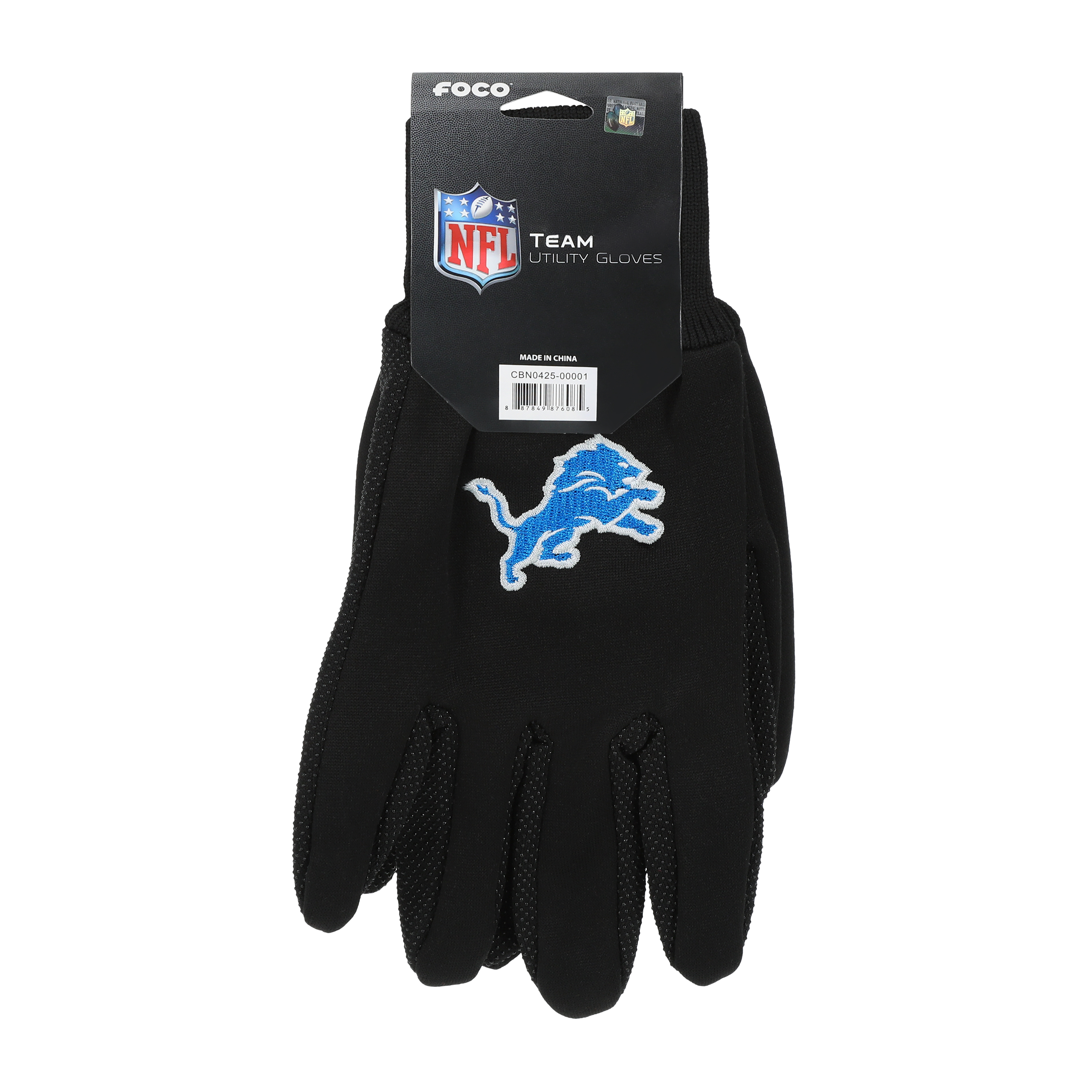 NFL Detroit Lions Logo Gloves