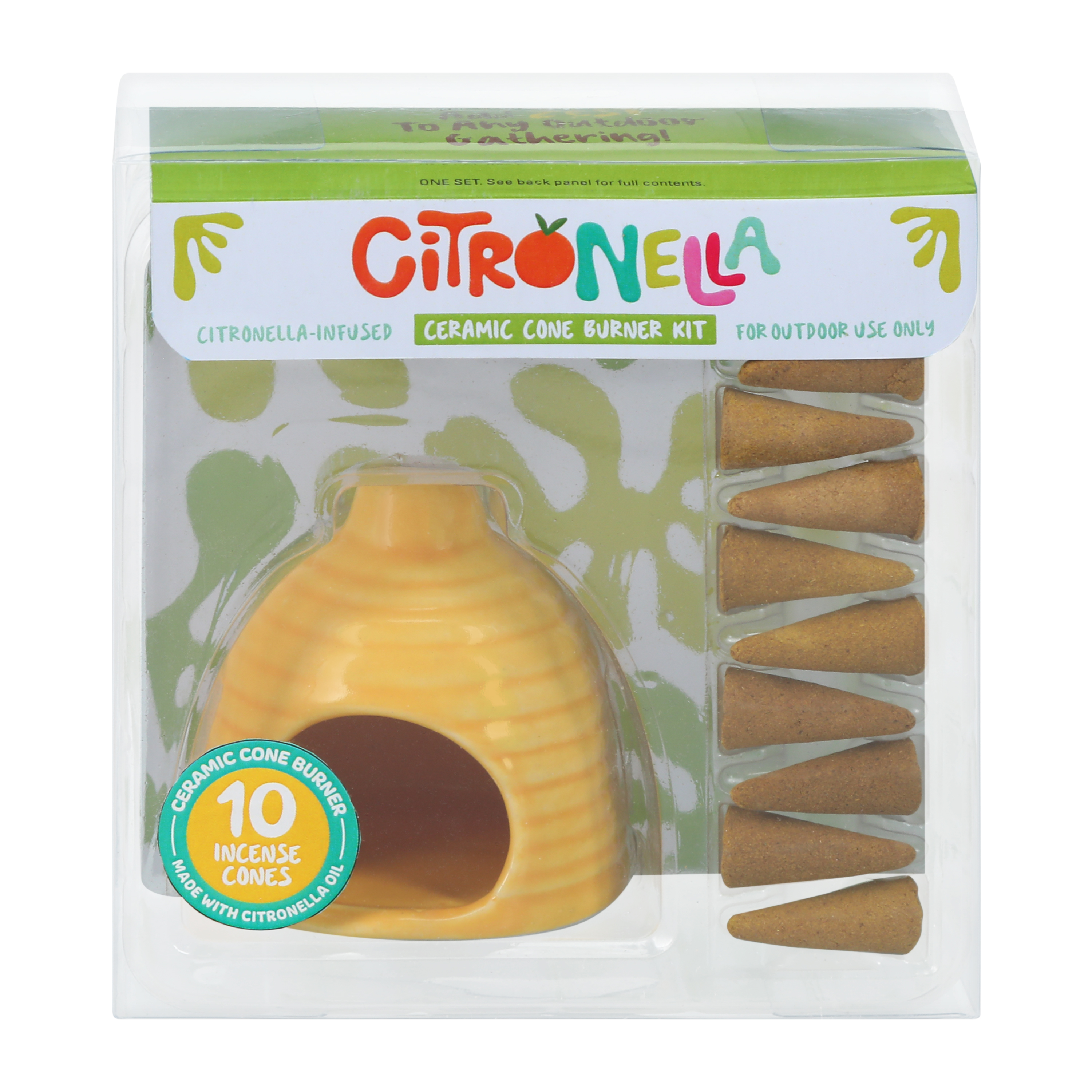 Citronella Ceramic Cone Burner Kit