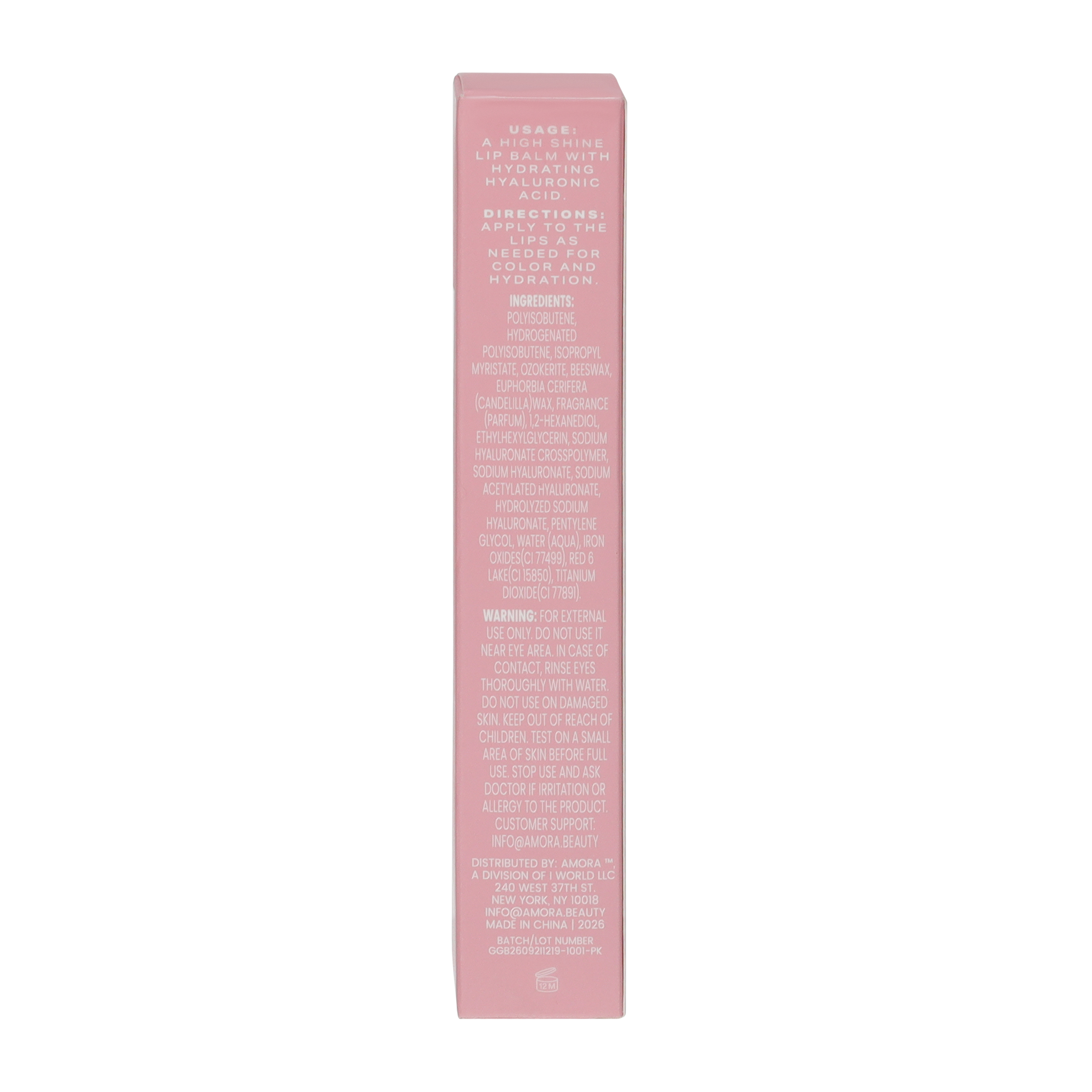 Amora Glow™ Watermelon Slushie Juicy Lip Glaze 0.5oz