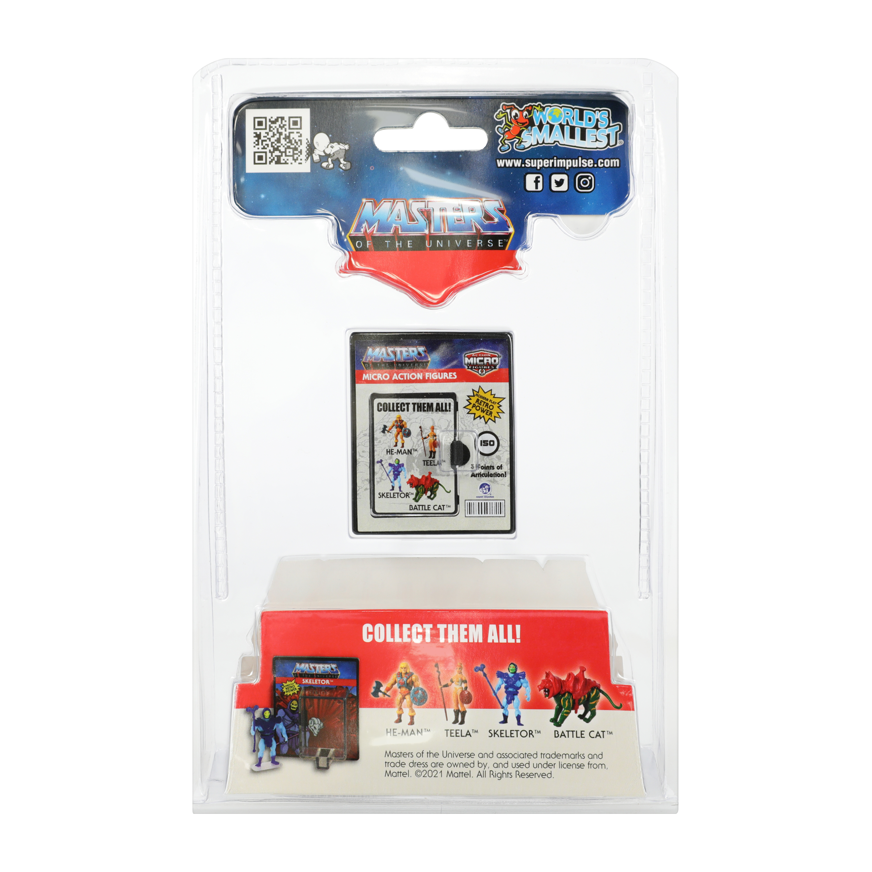 World's Smallest® Micro Figures™ Master Of The Universe™ Castke Grayskull™ Micro Action Figure