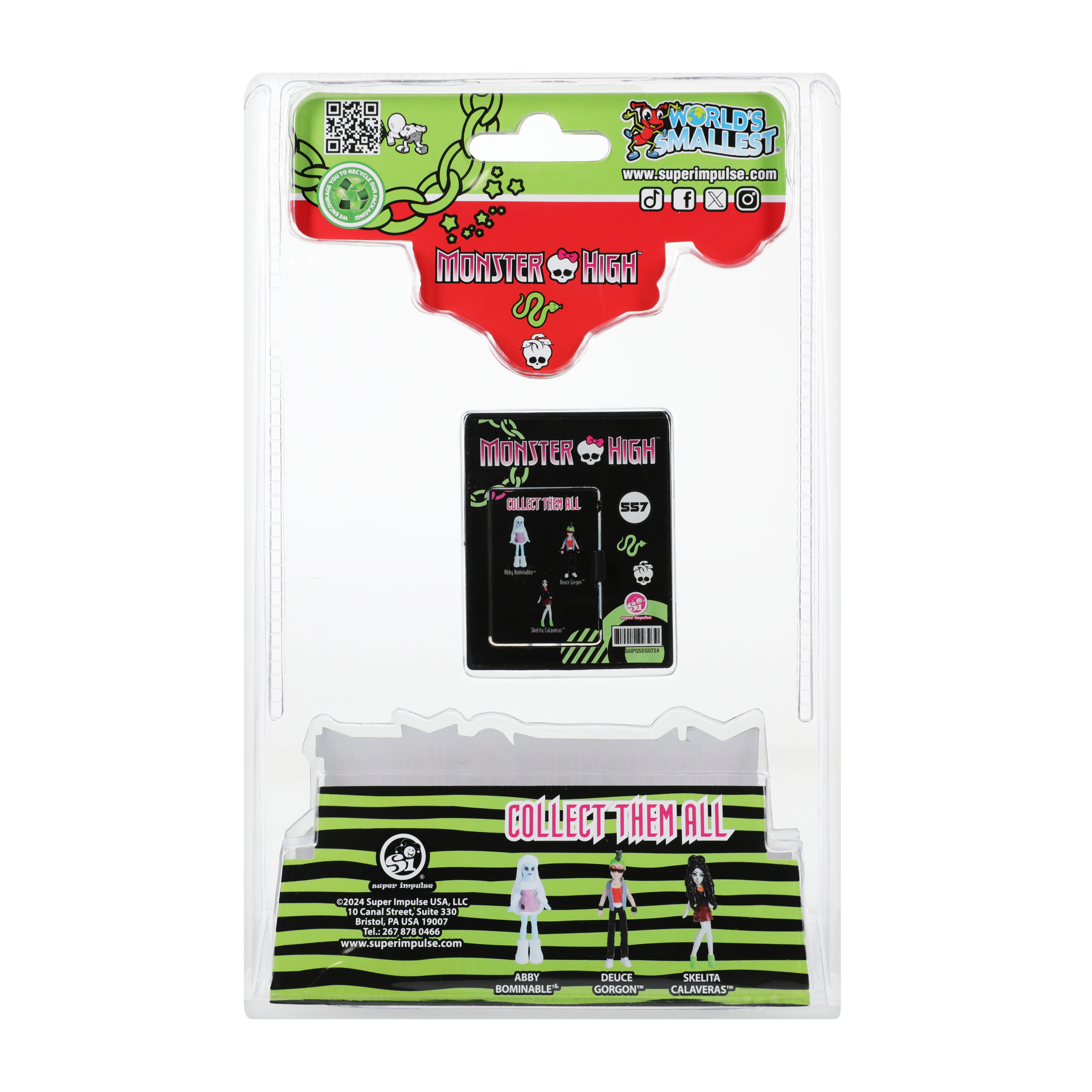 World's Smallest® Micro Figures™ Monster High™ Micro Action Figure (Styles May Vary)