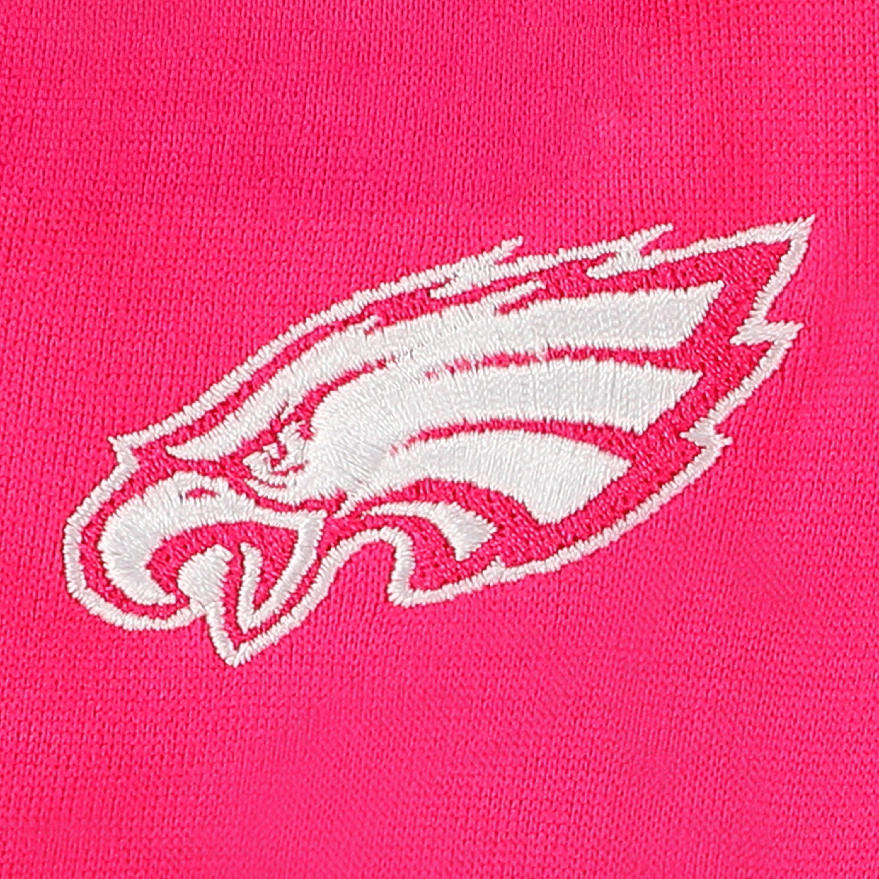 NFL Philadelphia Eagles Hot Pink Logo Gloves
