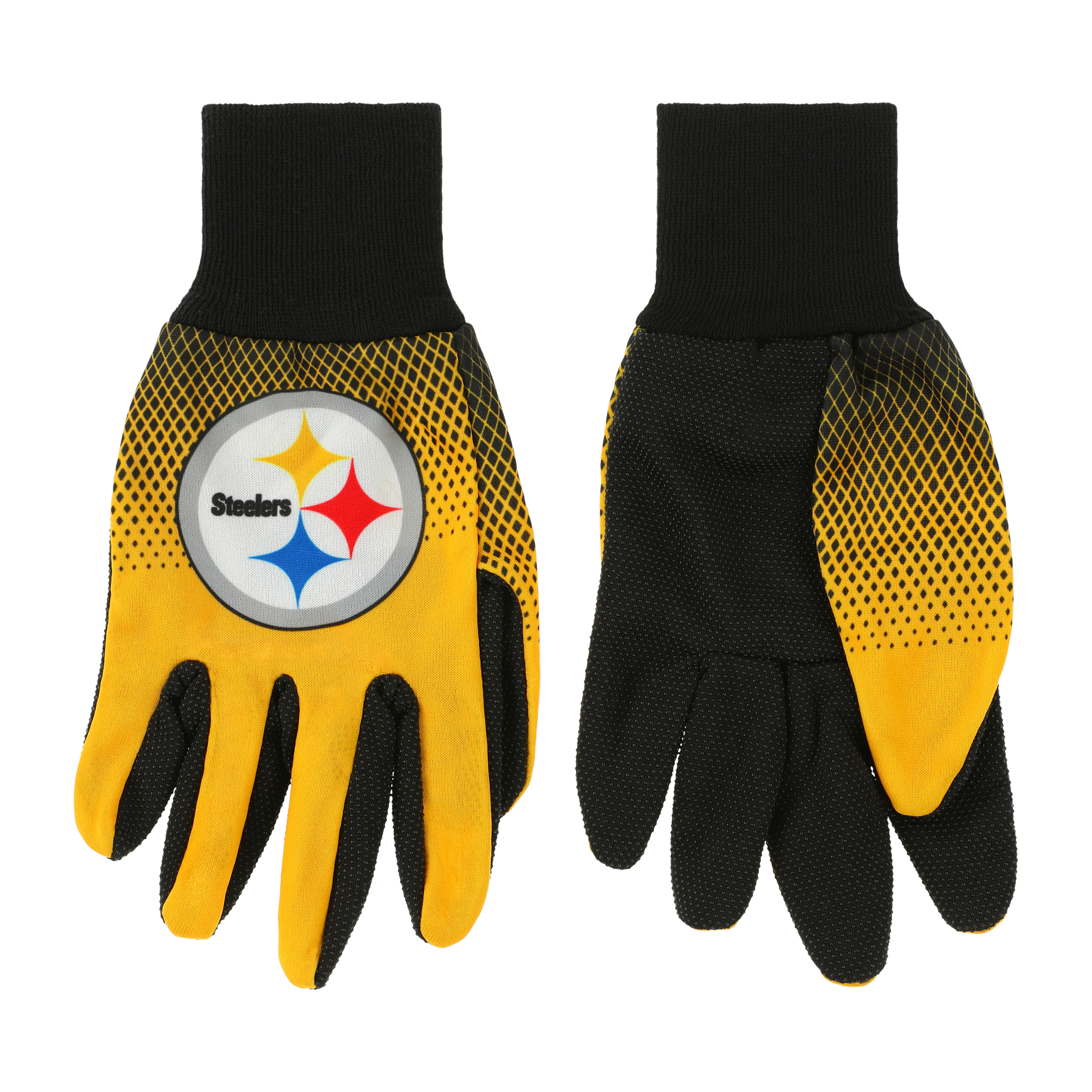NFL Pittsburgh Steelers Gradient Dot Logo Gloves