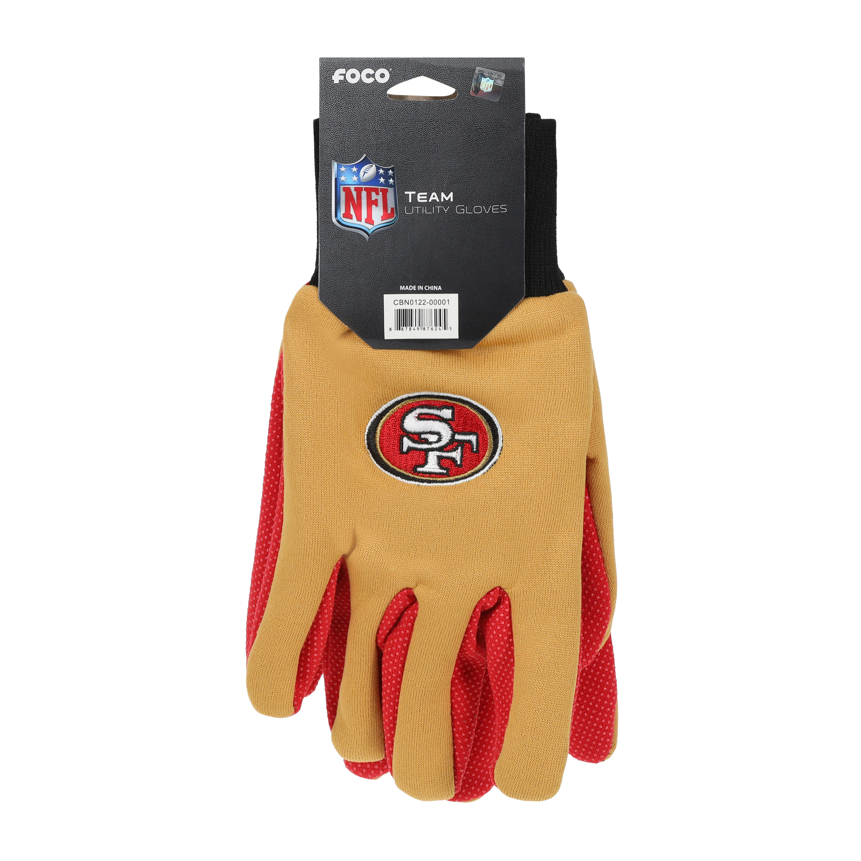 NFL San Francisco 49ers Logo Gloves