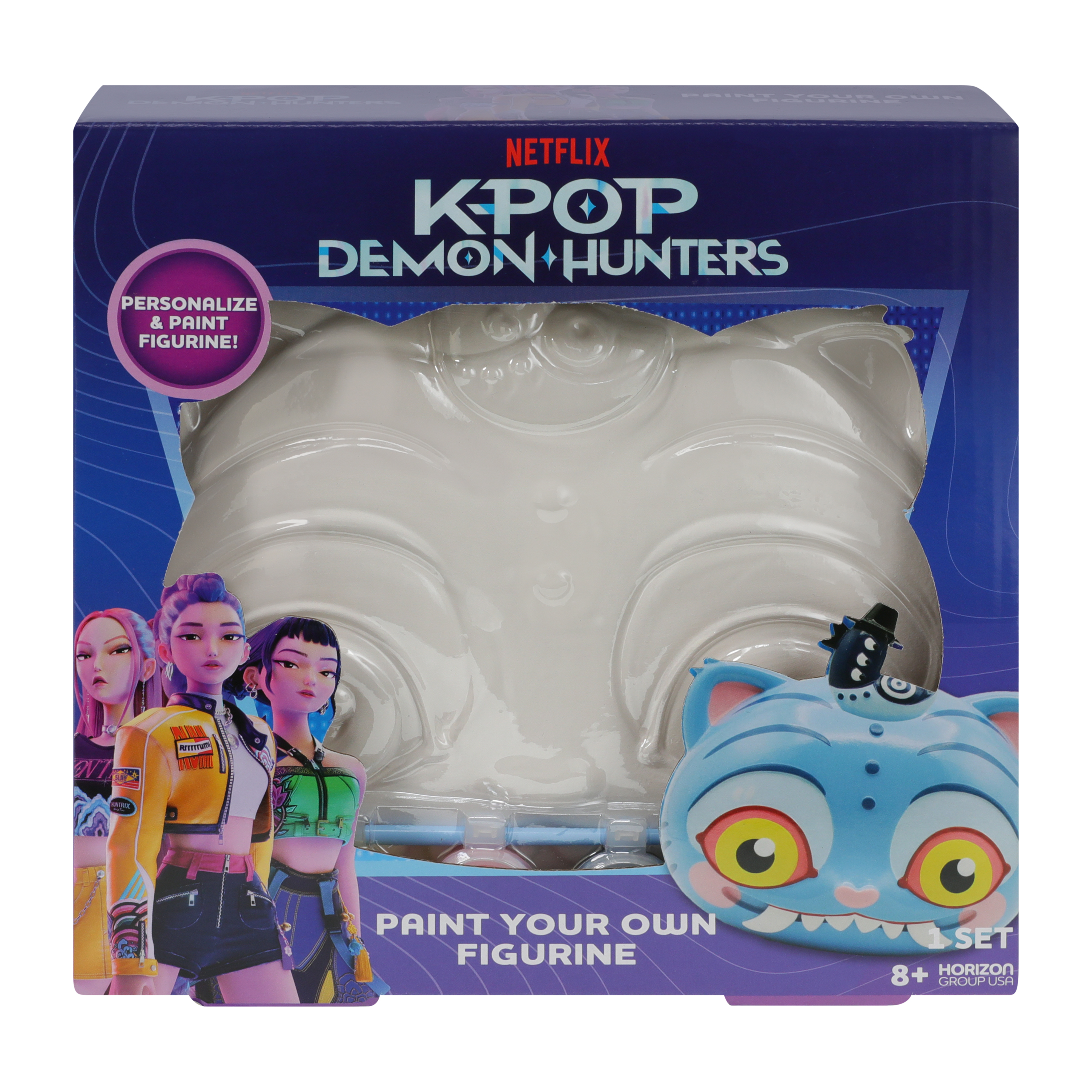 Netflix K-Pop Demon Hunters Paint Your Own Figurine Set