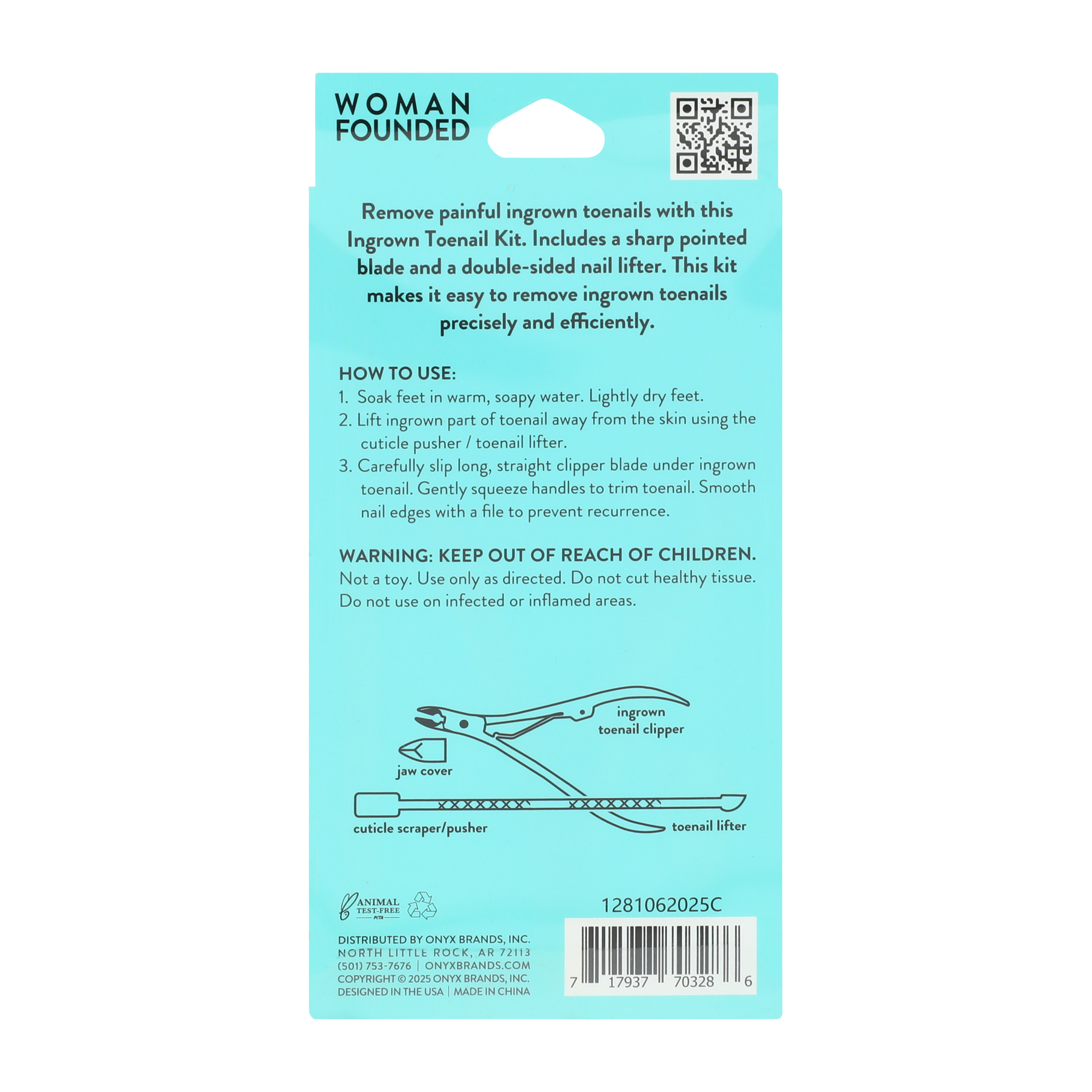 Onyx Professional® Ingrown Toenail Kit 3-Pieces