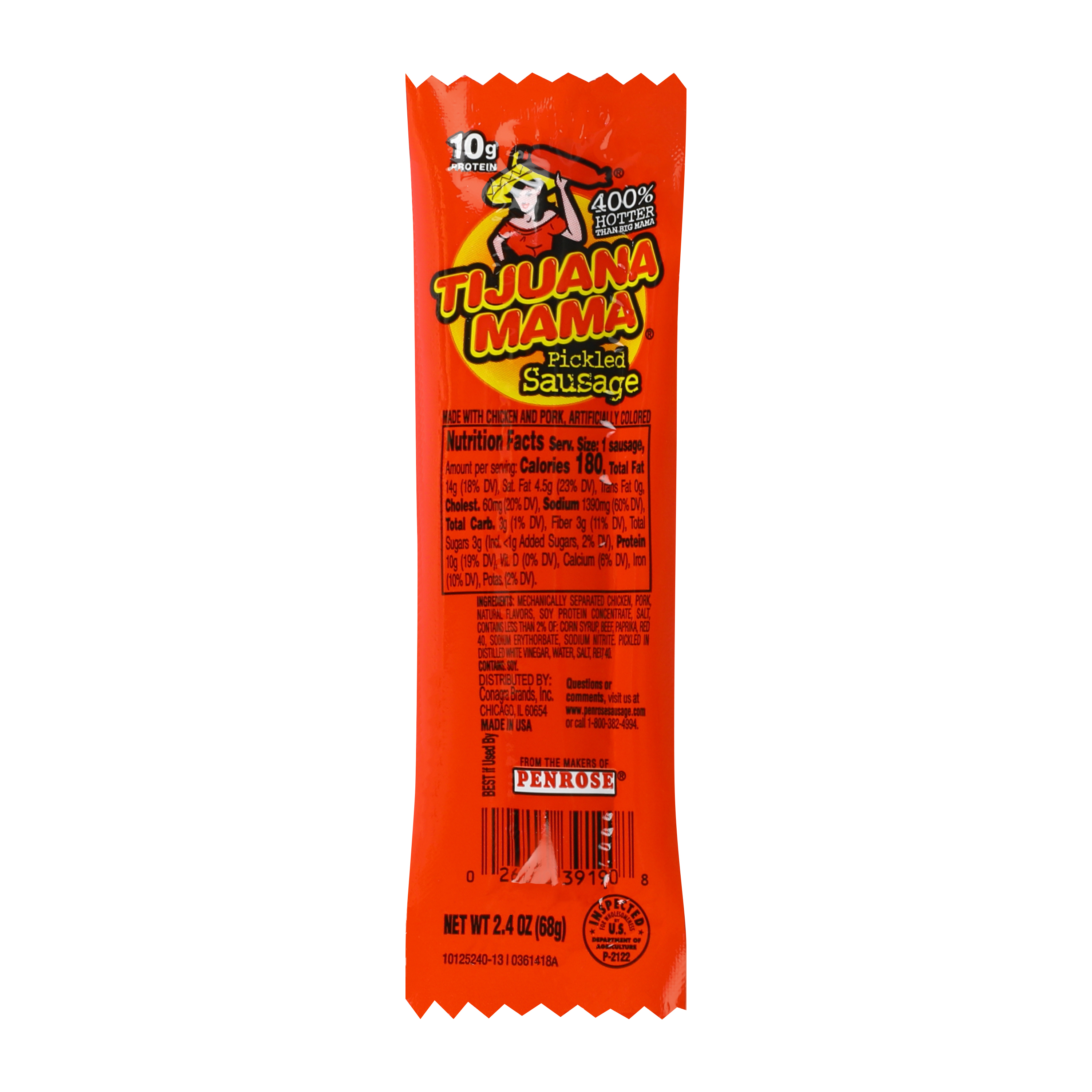 Tijuana Mama® Pickled Sausage 2.4oz