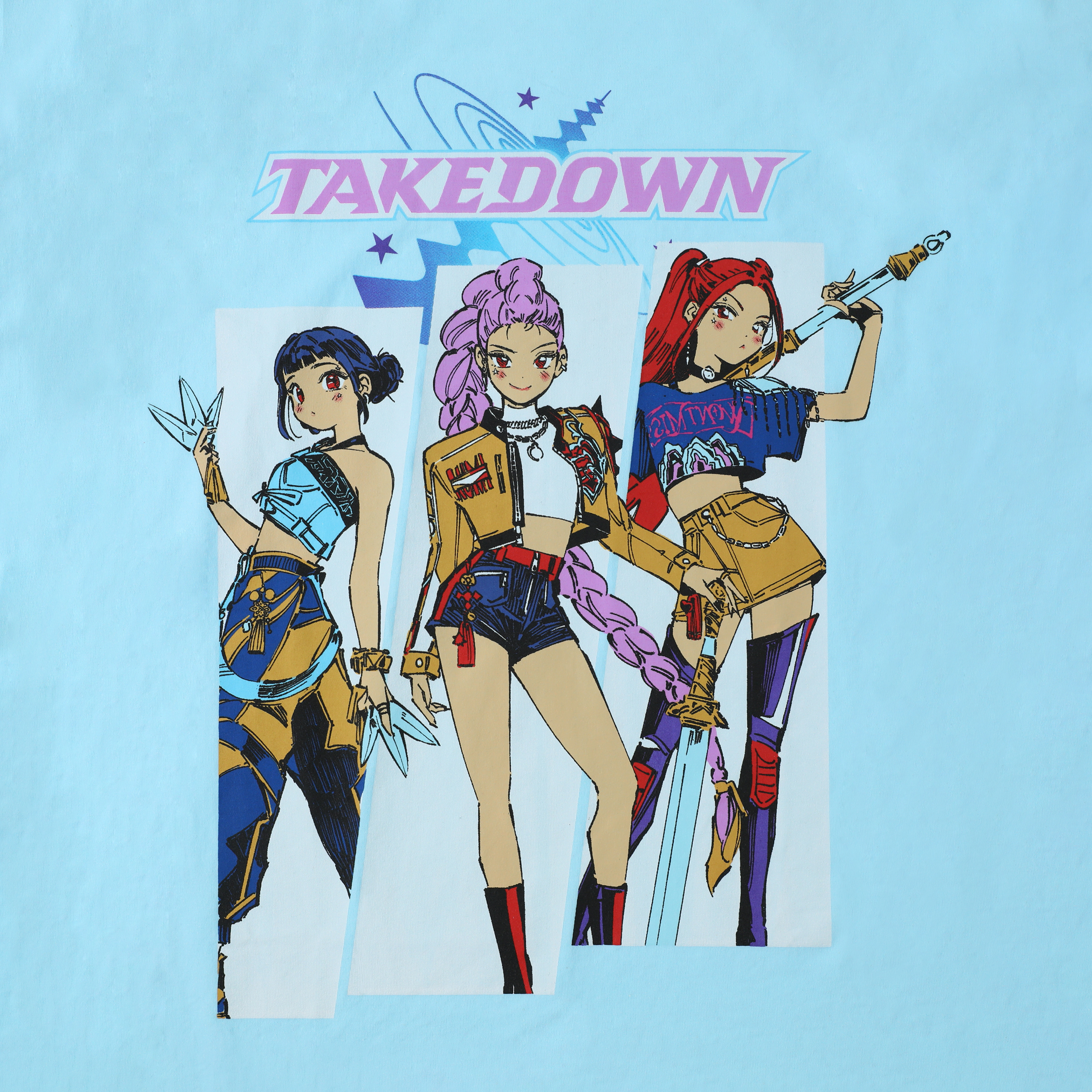 Netflix K-Pop Demon Hunters Takedown Graphic Tee