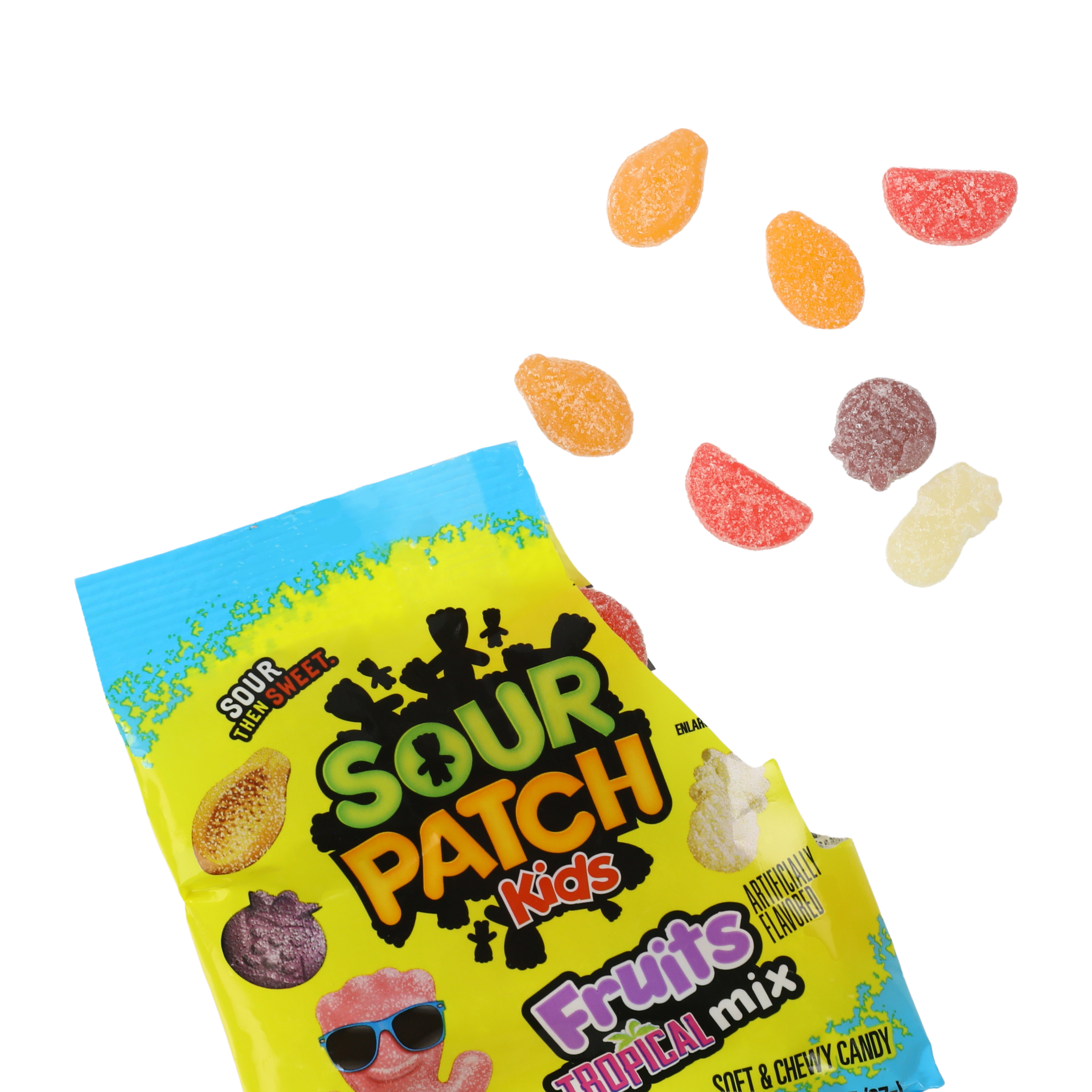 Sour Patch Kids® Fruits Tropical Mix Candy 3oz