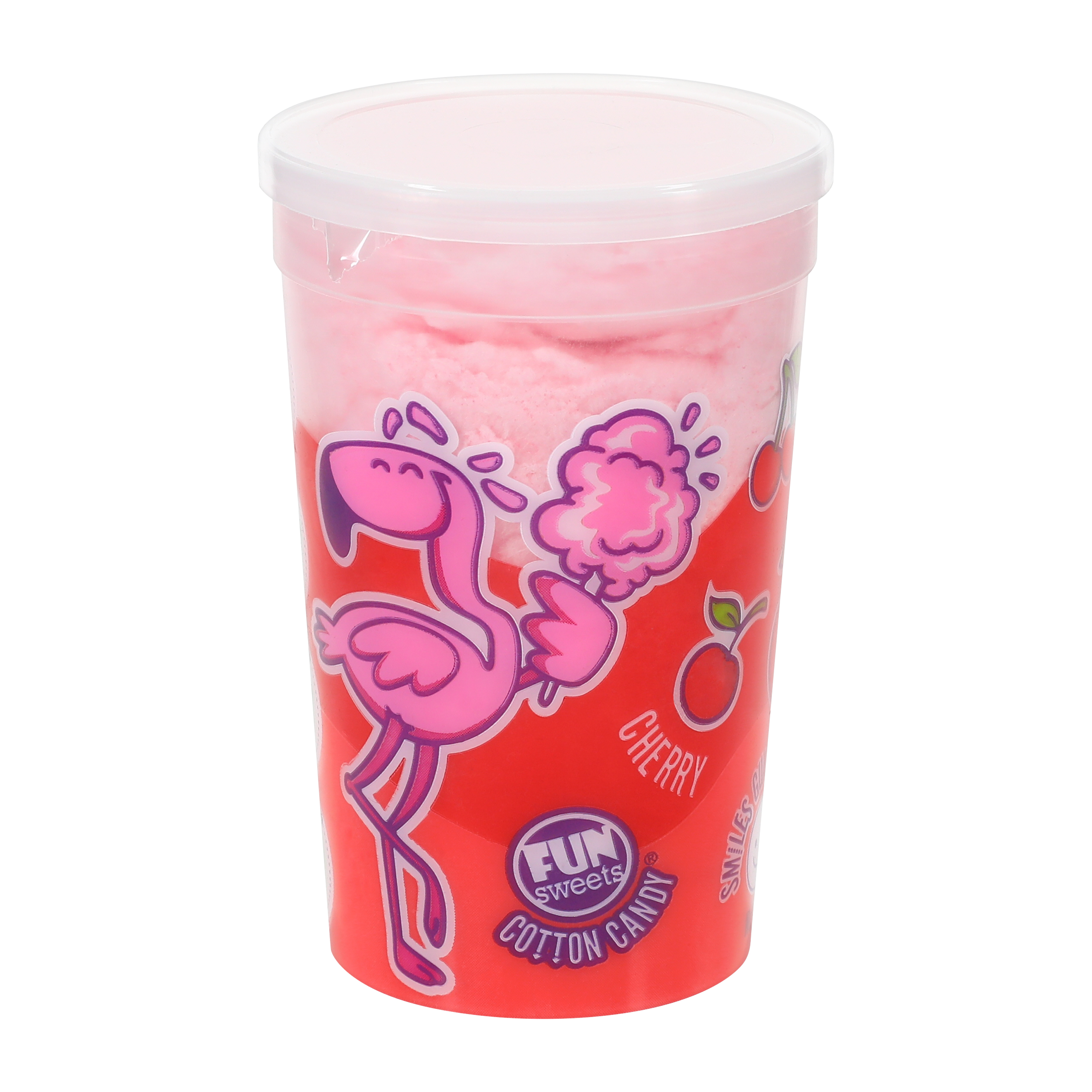 Fun Sweets® Cherry Cotton Candy 2oz