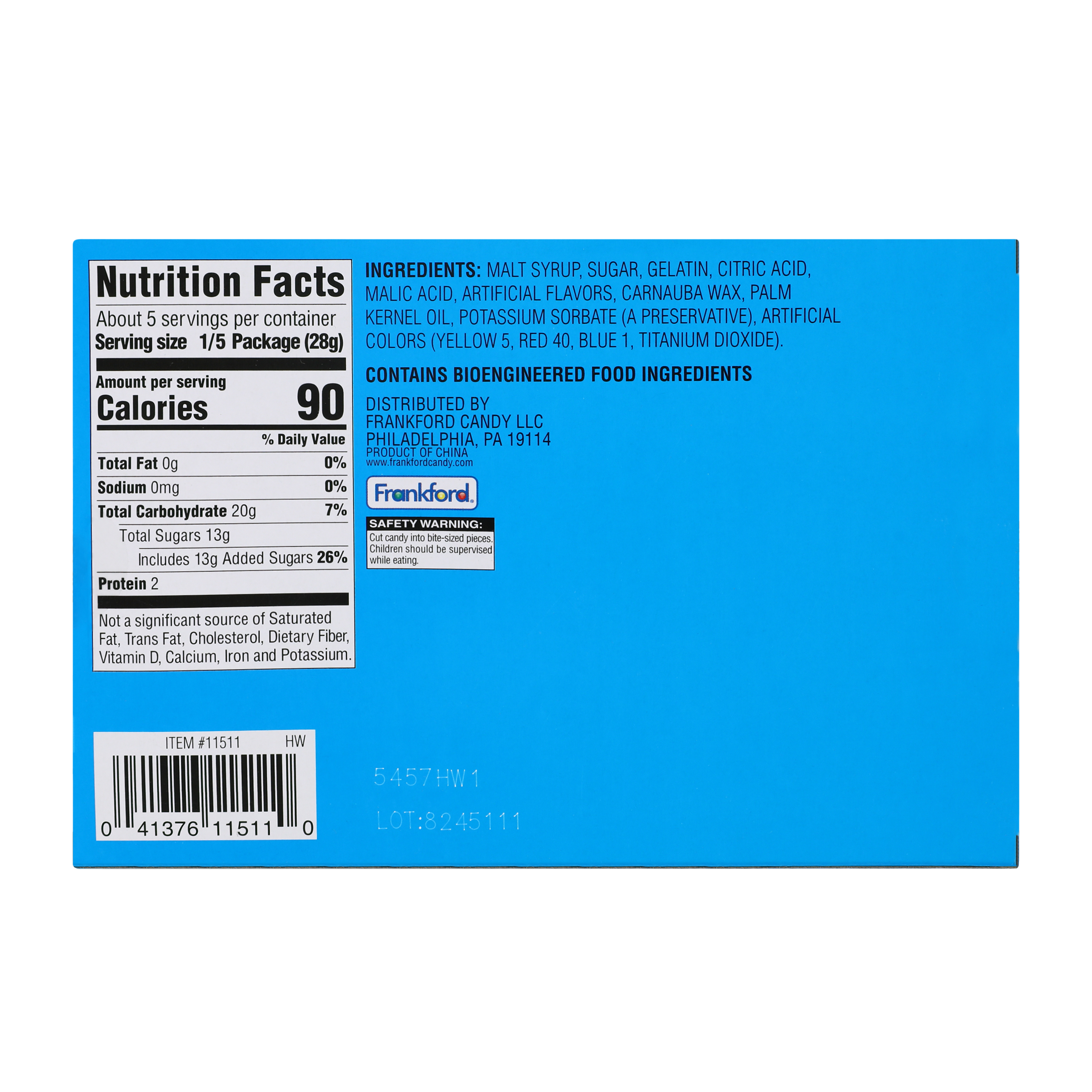 Gummy Duckie Candy 5.3oz