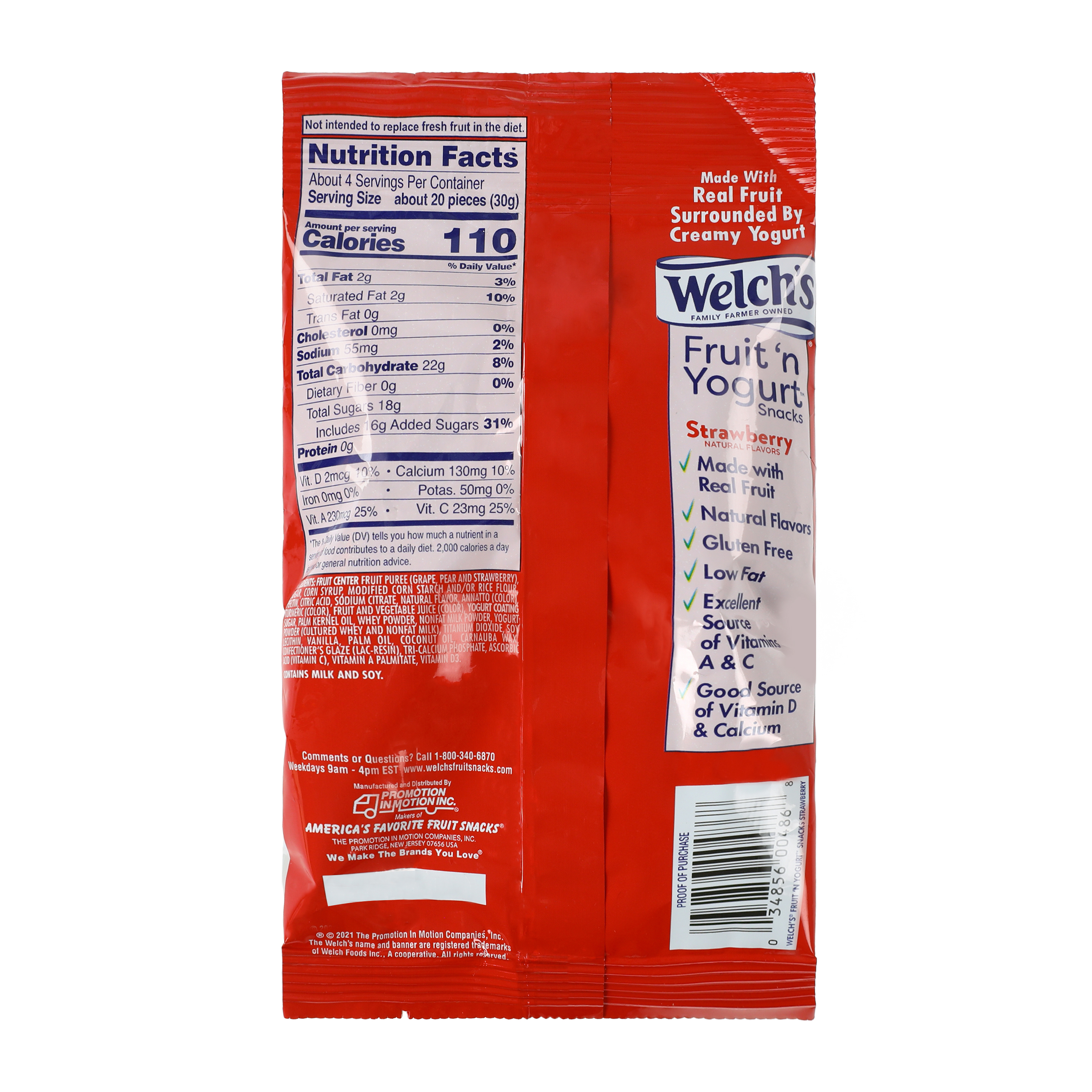 Welch's® Fruit N' Yogurt Snacks 4oz